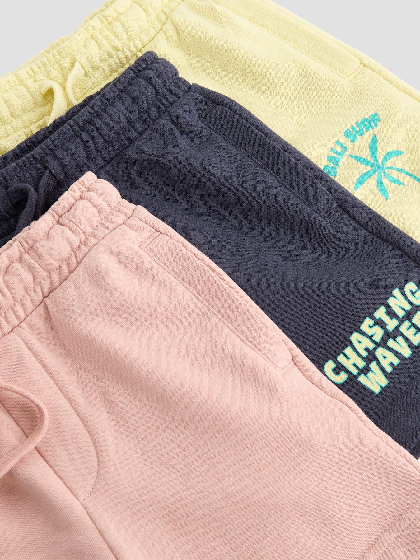 Image 6 of 6 of The Very Collection Boys 3 Pack Chasing Waves Sweat Shorts - Multi
