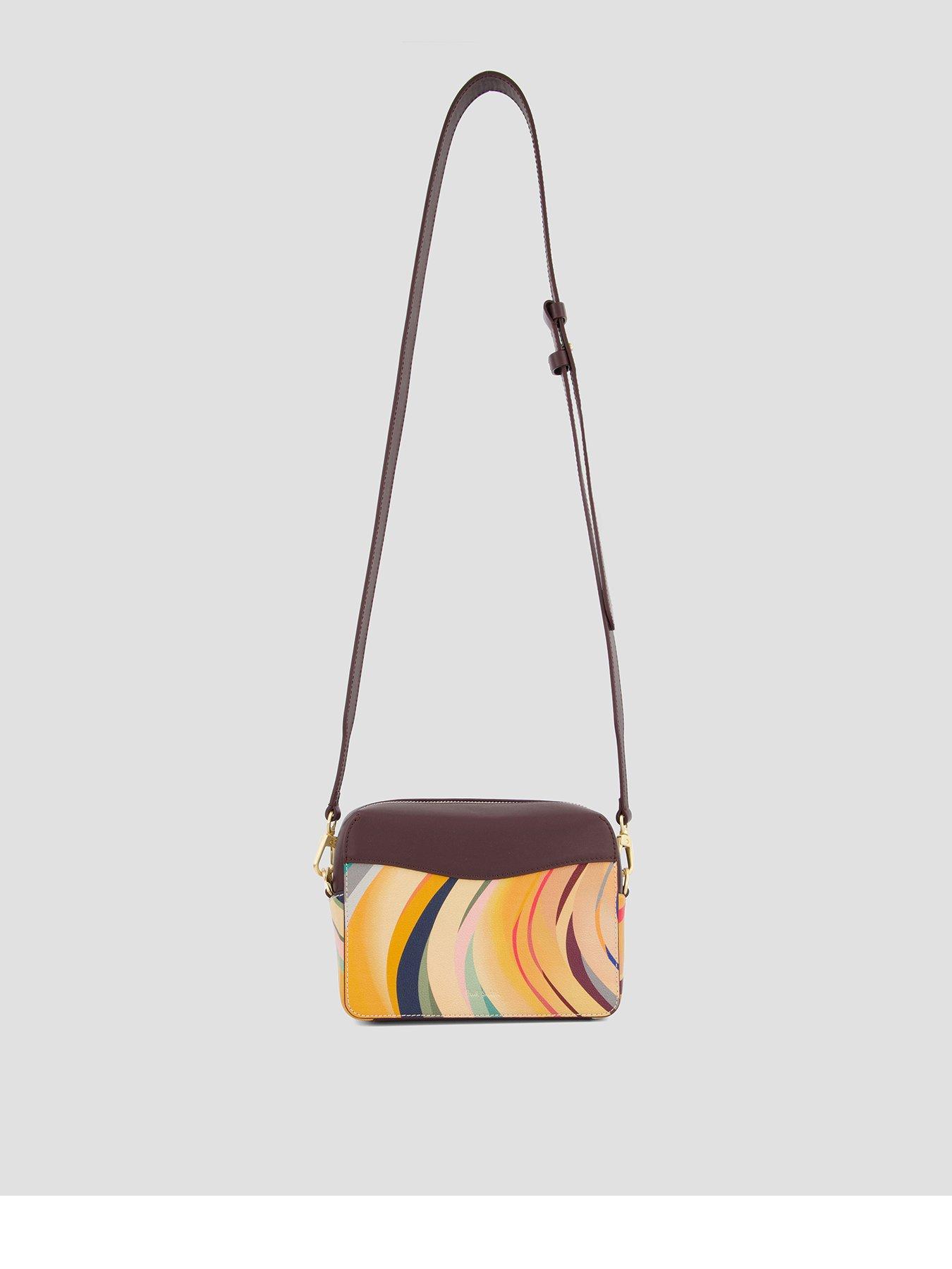 Image 1 of 4 of PS PAUL SMITH Square Zip Top Swirl Cross Body - Multi
