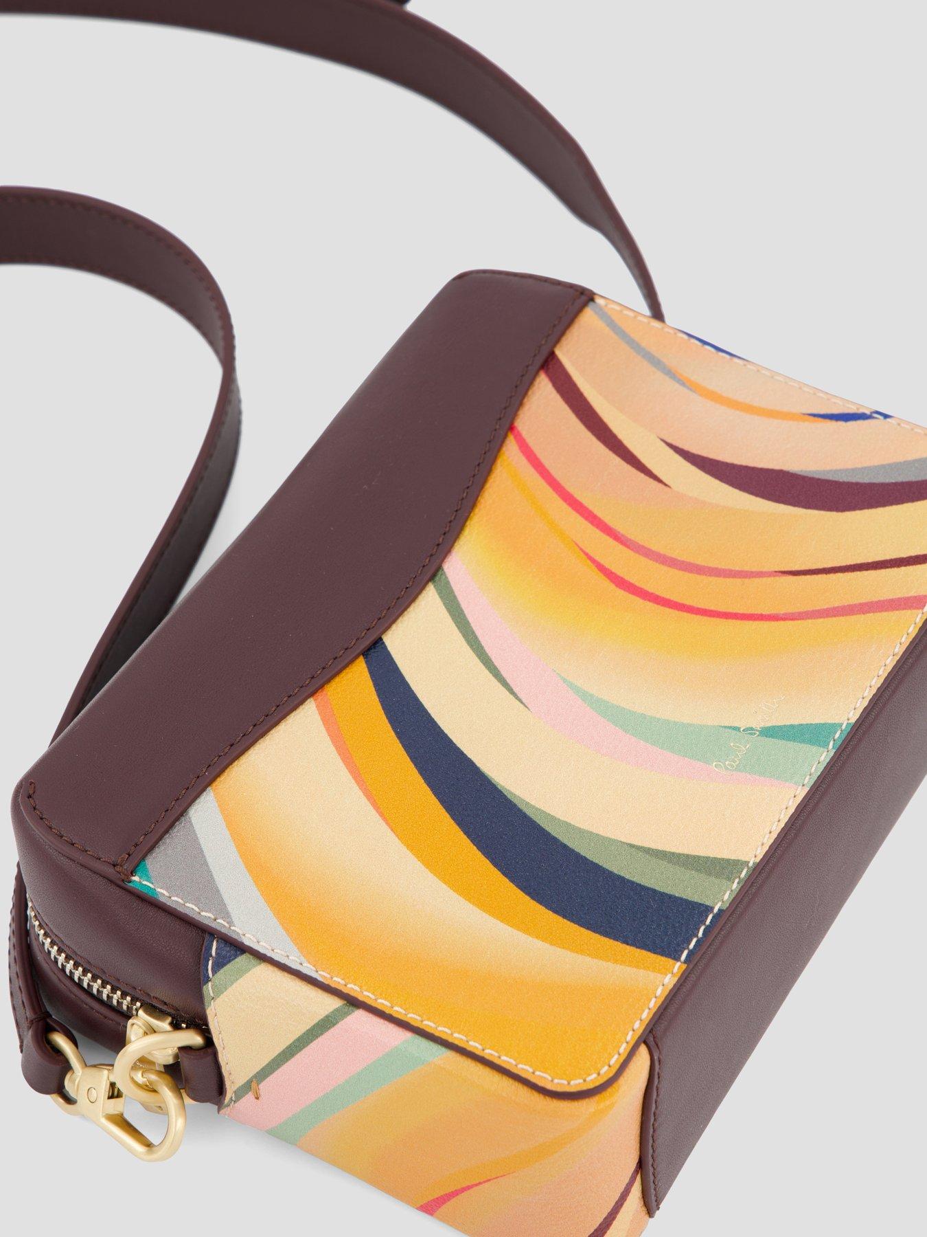 Image 4 of 4 of PS PAUL SMITH Square Zip Top Swirl Cross Body - Multi