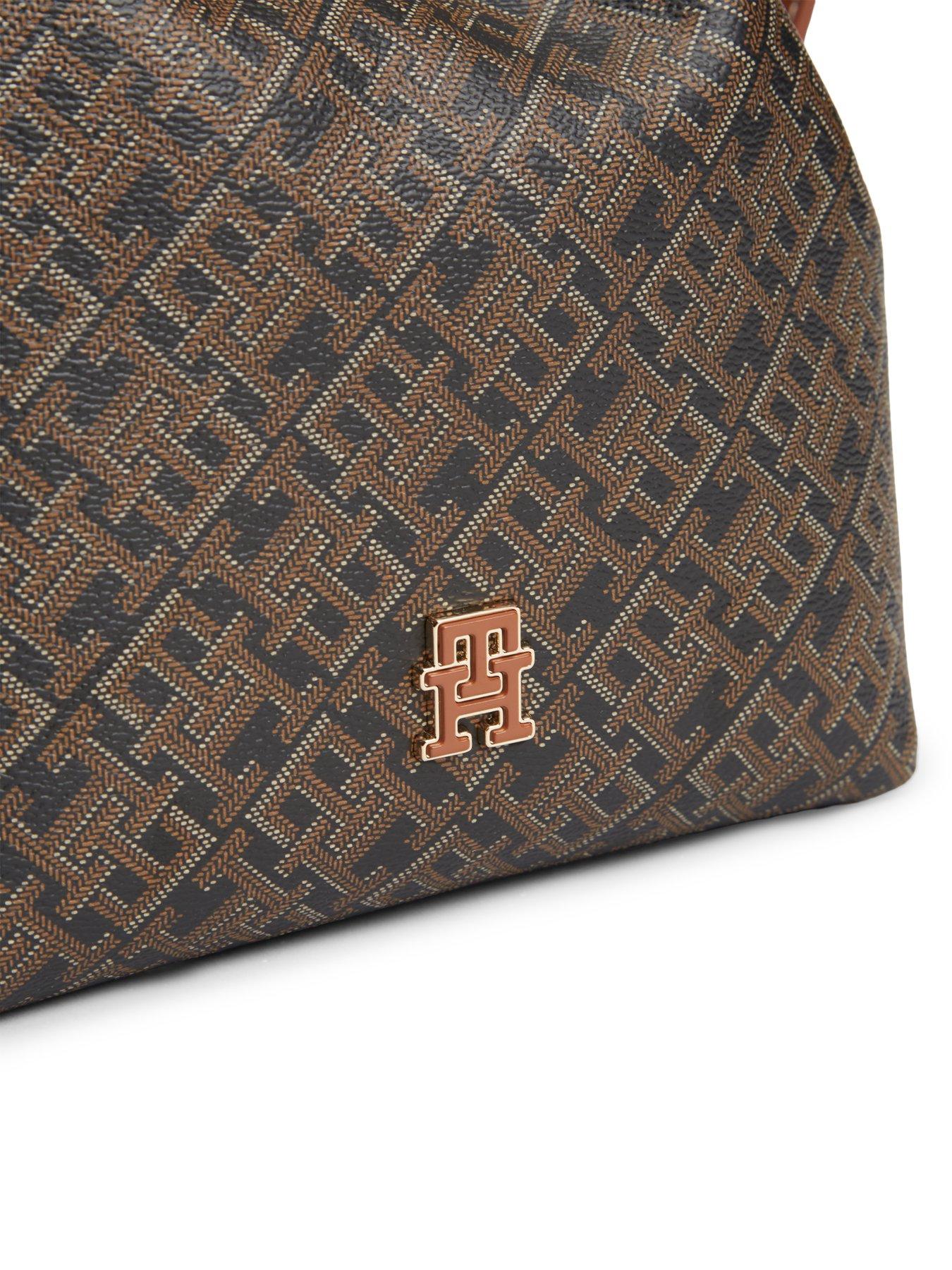 Image 5 of 5 of Tommy Hilfiger Monoplay Bucket Bag - Black Mix