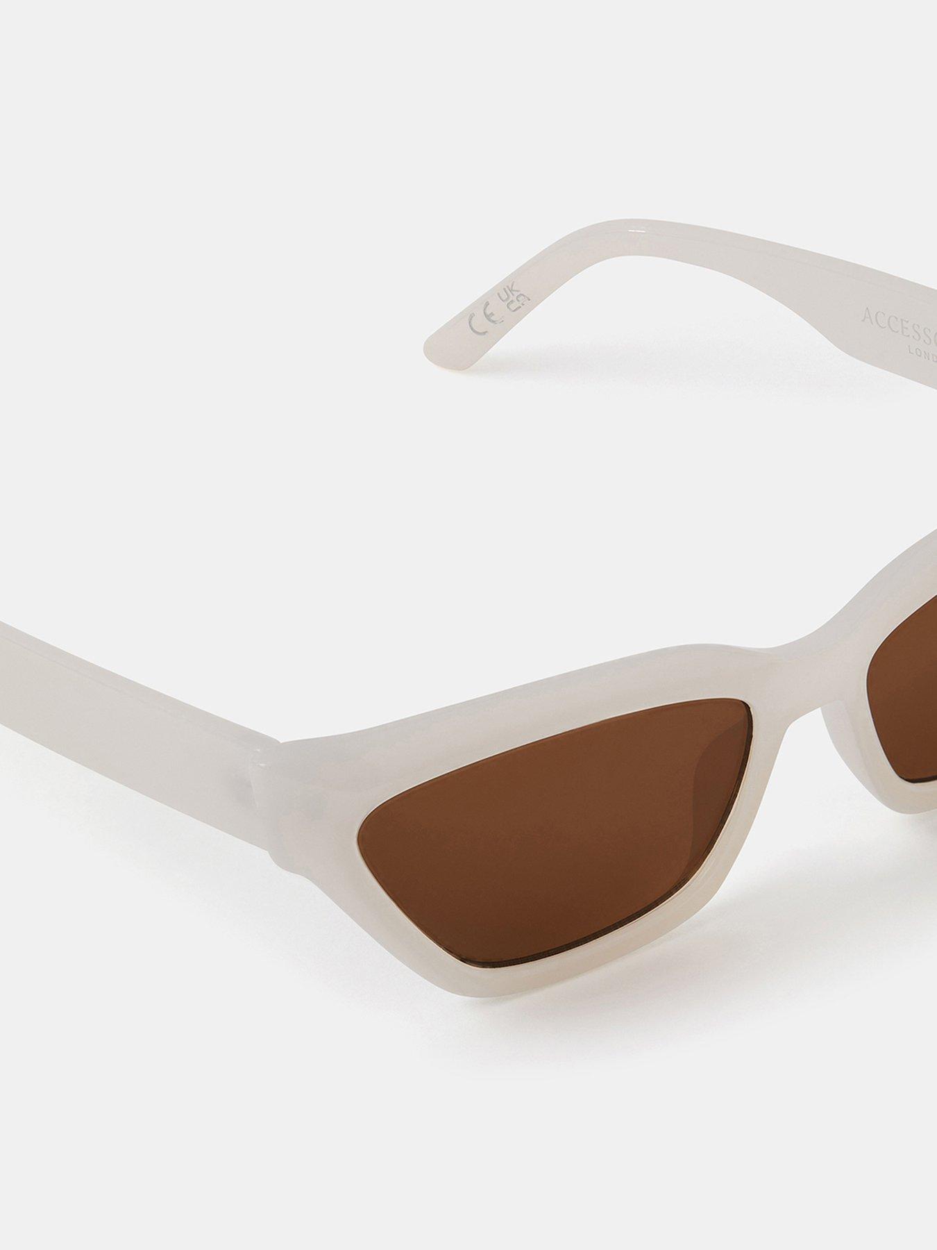  image of accessorize-rectangle-cat-eye-sunglasses