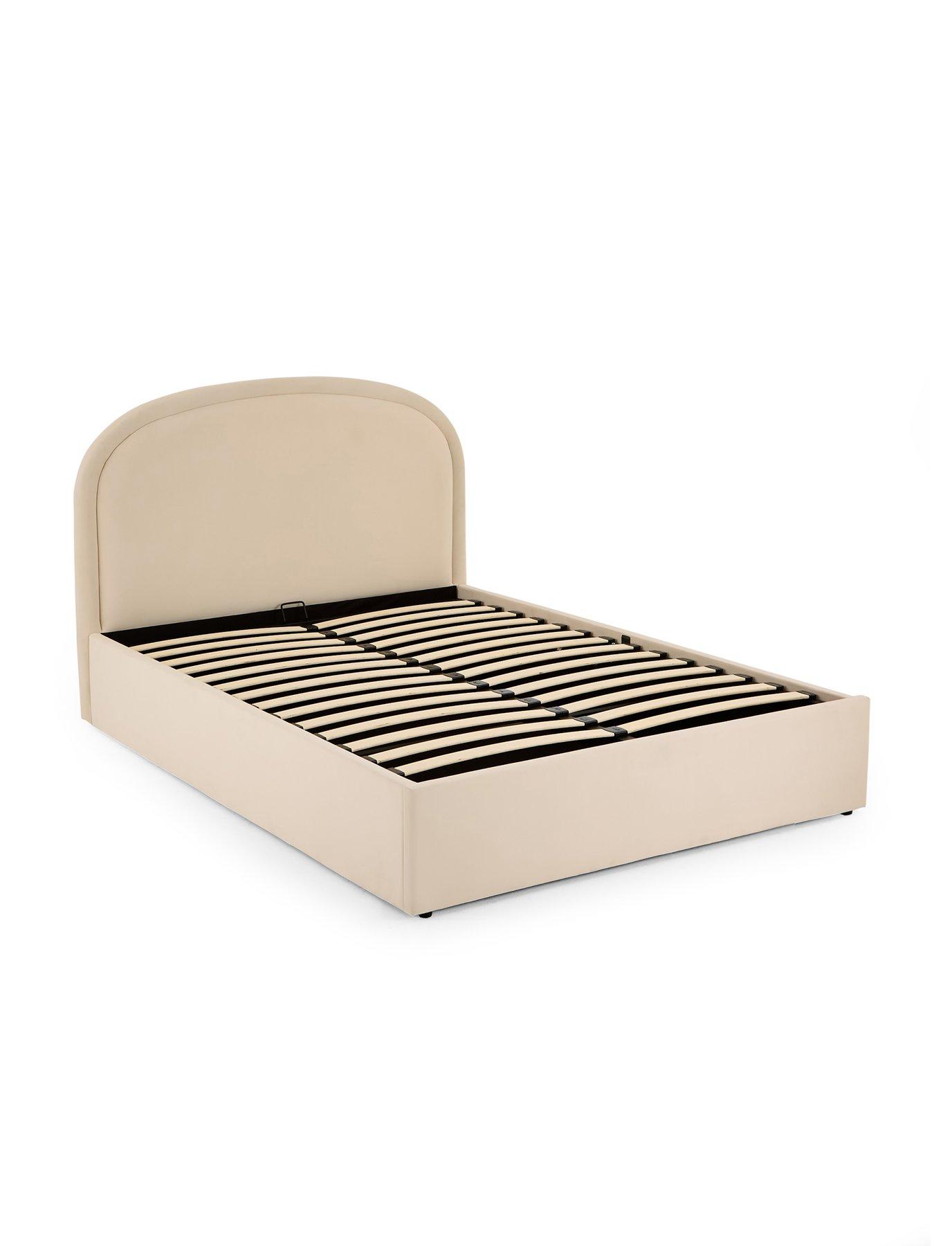 Image 3 of 7 of The Very Collection Noble End Lift Up Storage Ottoman Bed with Mattress Options (Buy &amp; SAVE!) - Natural - FSC&reg; Certified