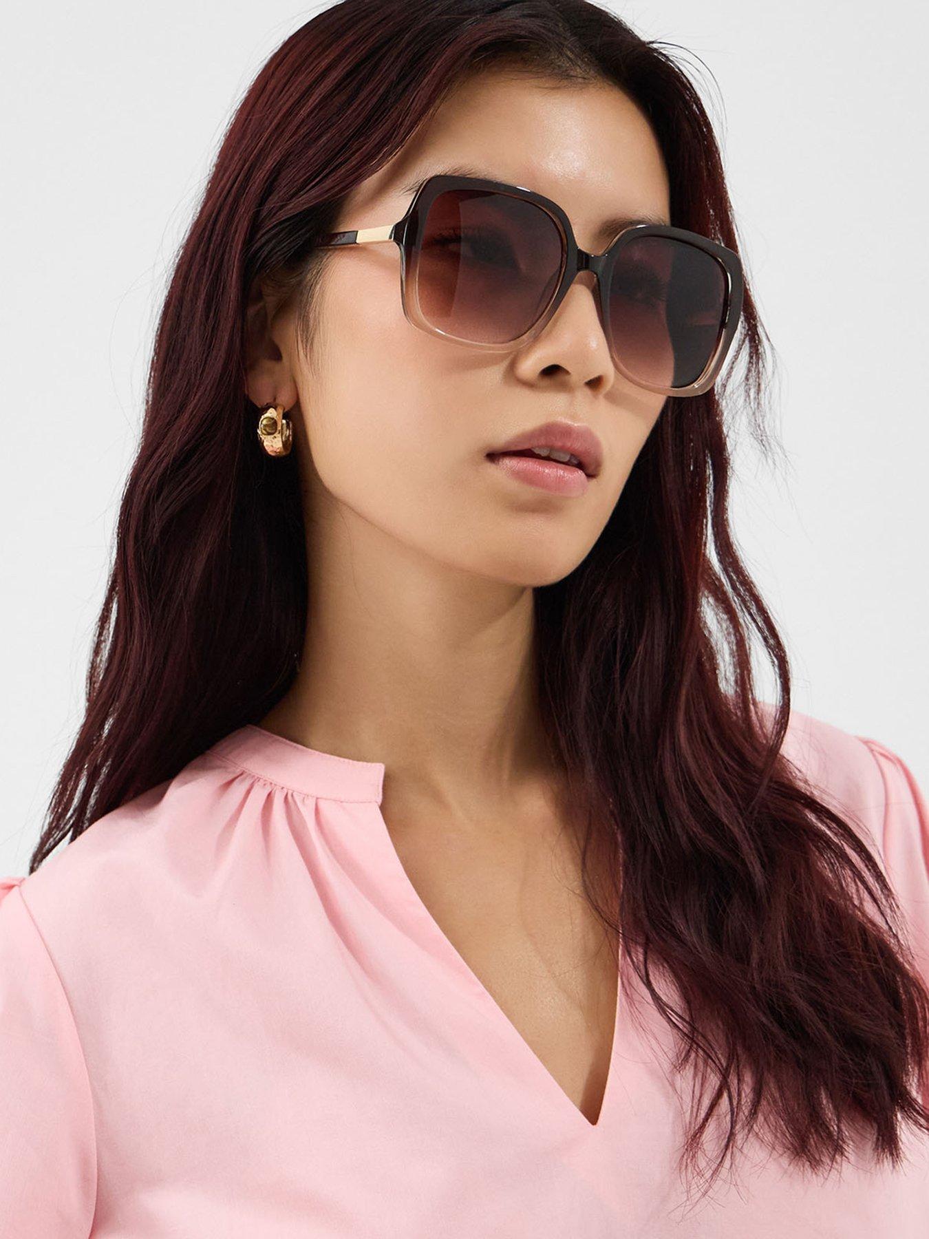Image 2 of 3 of Accessorize Oversized Square Sunglasses