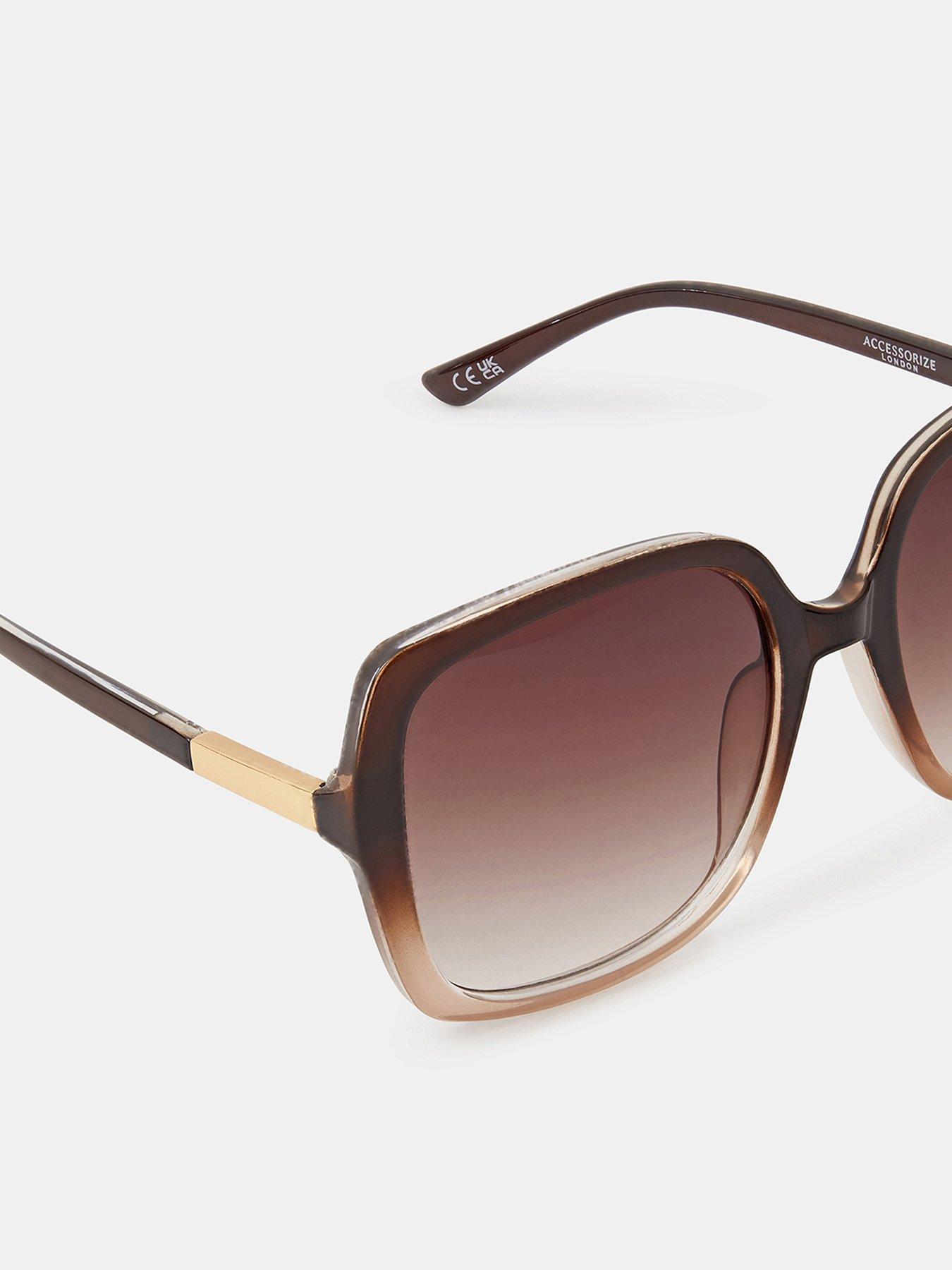 Image 3 of 3 of Accessorize Oversized Square Sunglasses