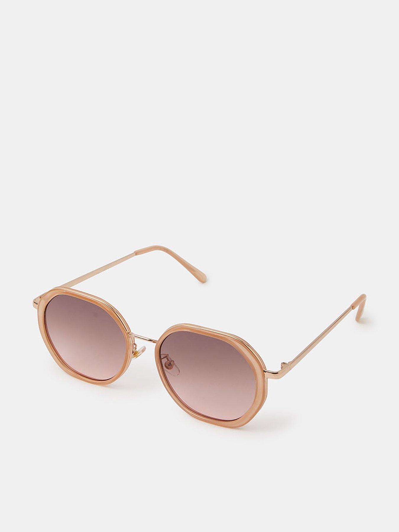  image of accessorize-round-sunglasses
