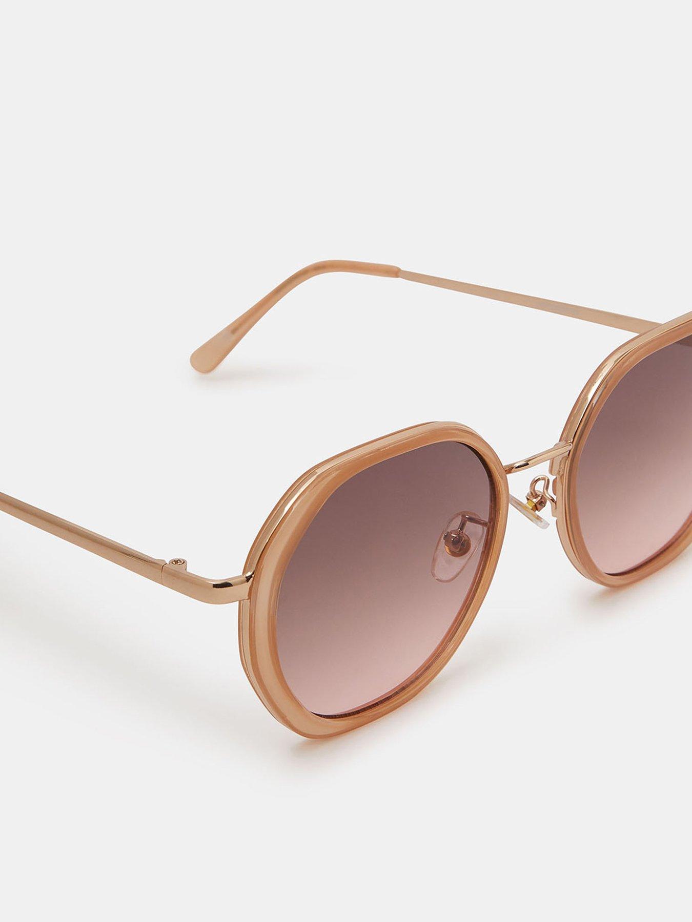  image of accessorize-round-sunglasses