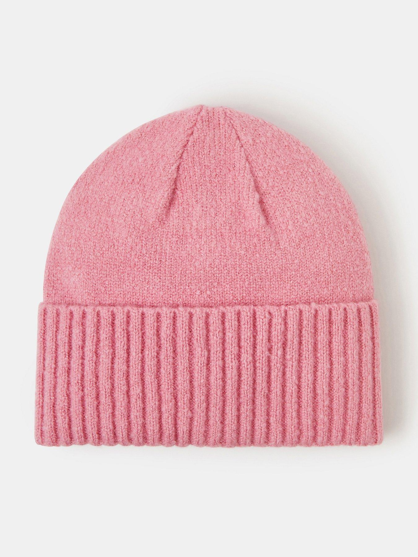  image of accessorize-ribbed-knit-beanie-hat