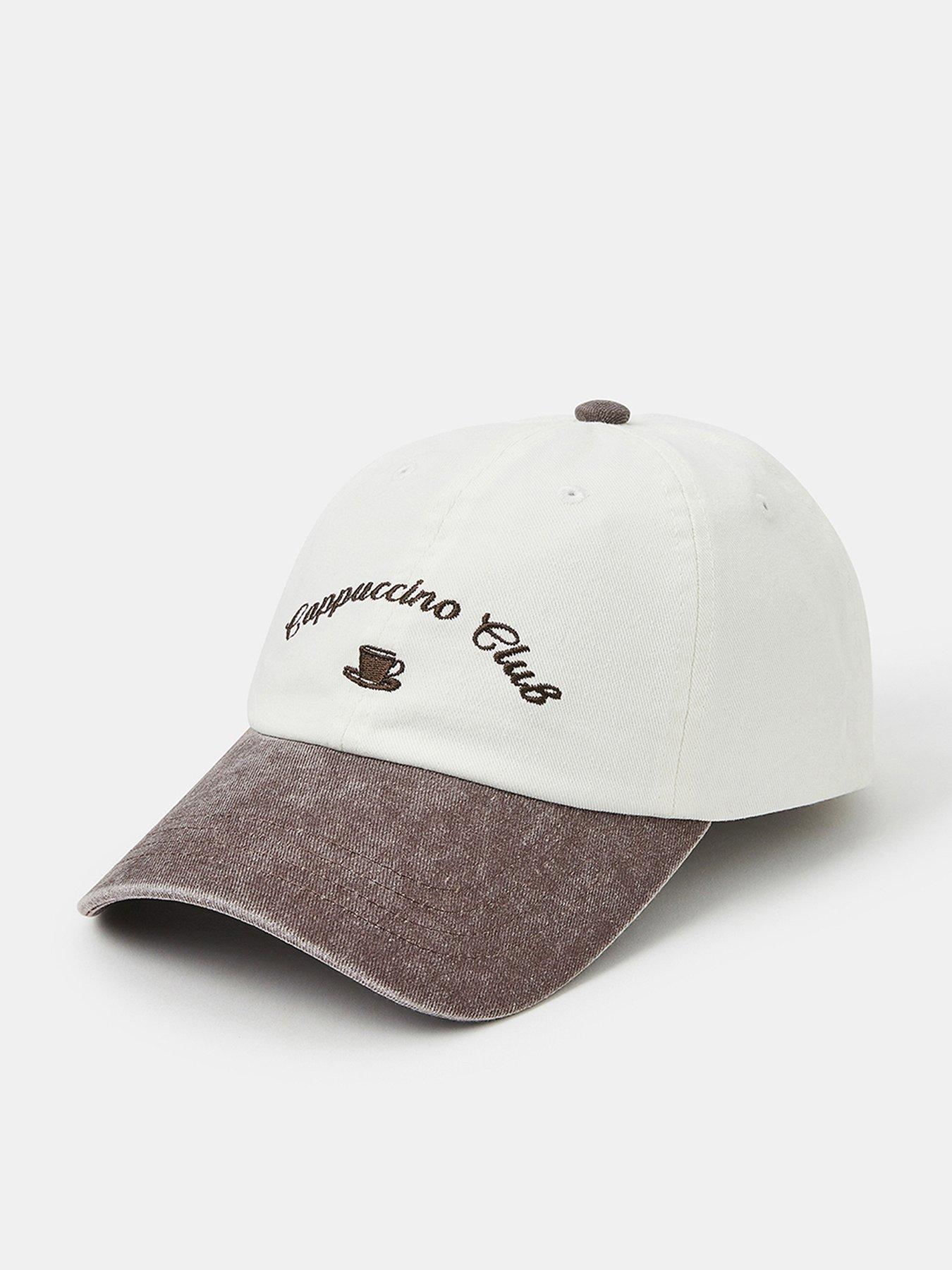Image 1 of 4 of Accessorize Coffee Baseball Cap