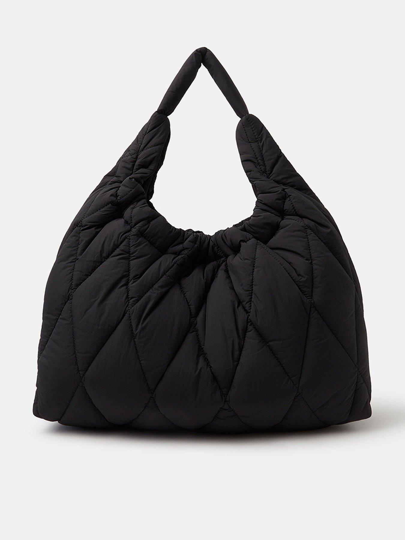 Image 1 of 4 of Accessorize Nylon Quilted Shopper Bag