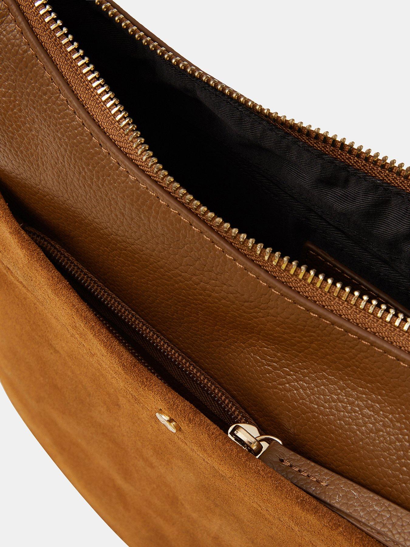  image of accessorize-leather-messenger-cross-body-bag