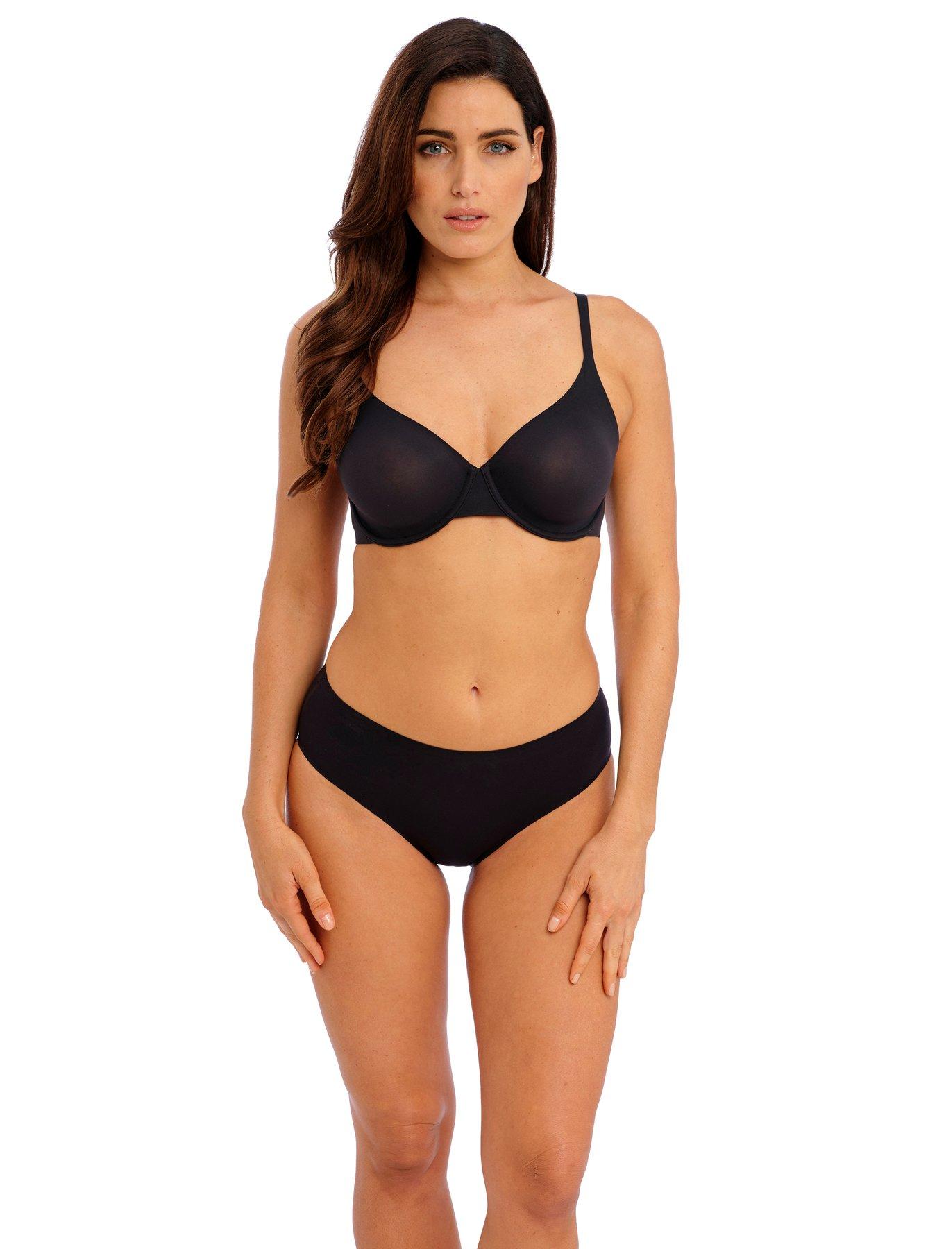 Wacoal Ines Secret Underwire Moulded Non Padded Bra - Black