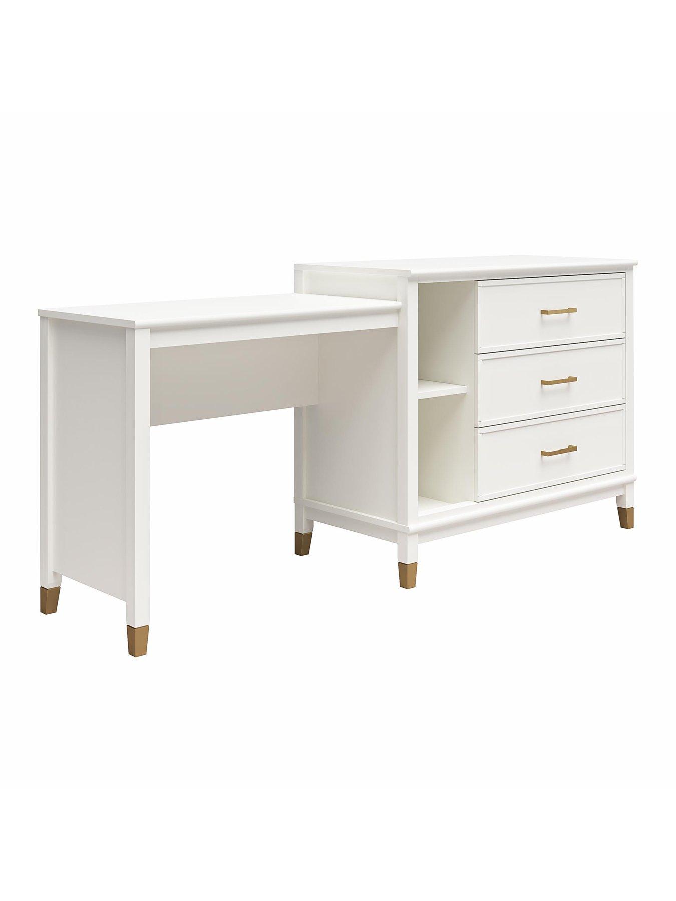  image of cosmoliving-by-cosmopolitan-westerleigh-3-in-1-dresser-desk