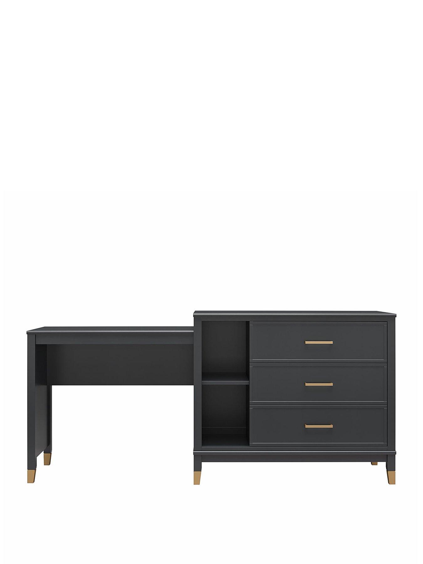  image of cosmoliving-by-cosmopolitan-westerleigh-3-in-1-dresser-desk