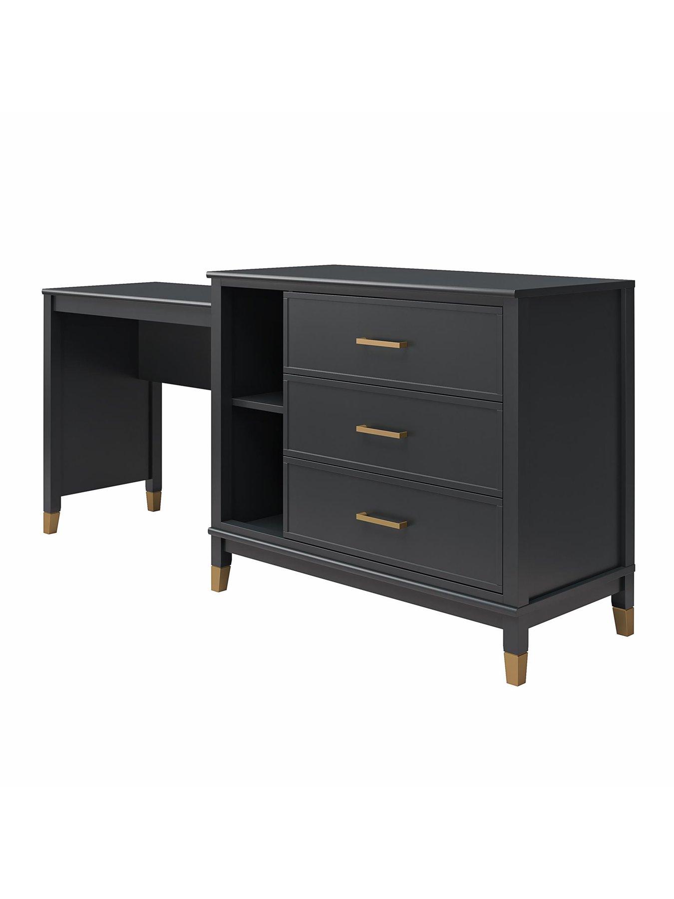  image of cosmoliving-by-cosmopolitan-westerleigh-3-in-1-dresser-desk