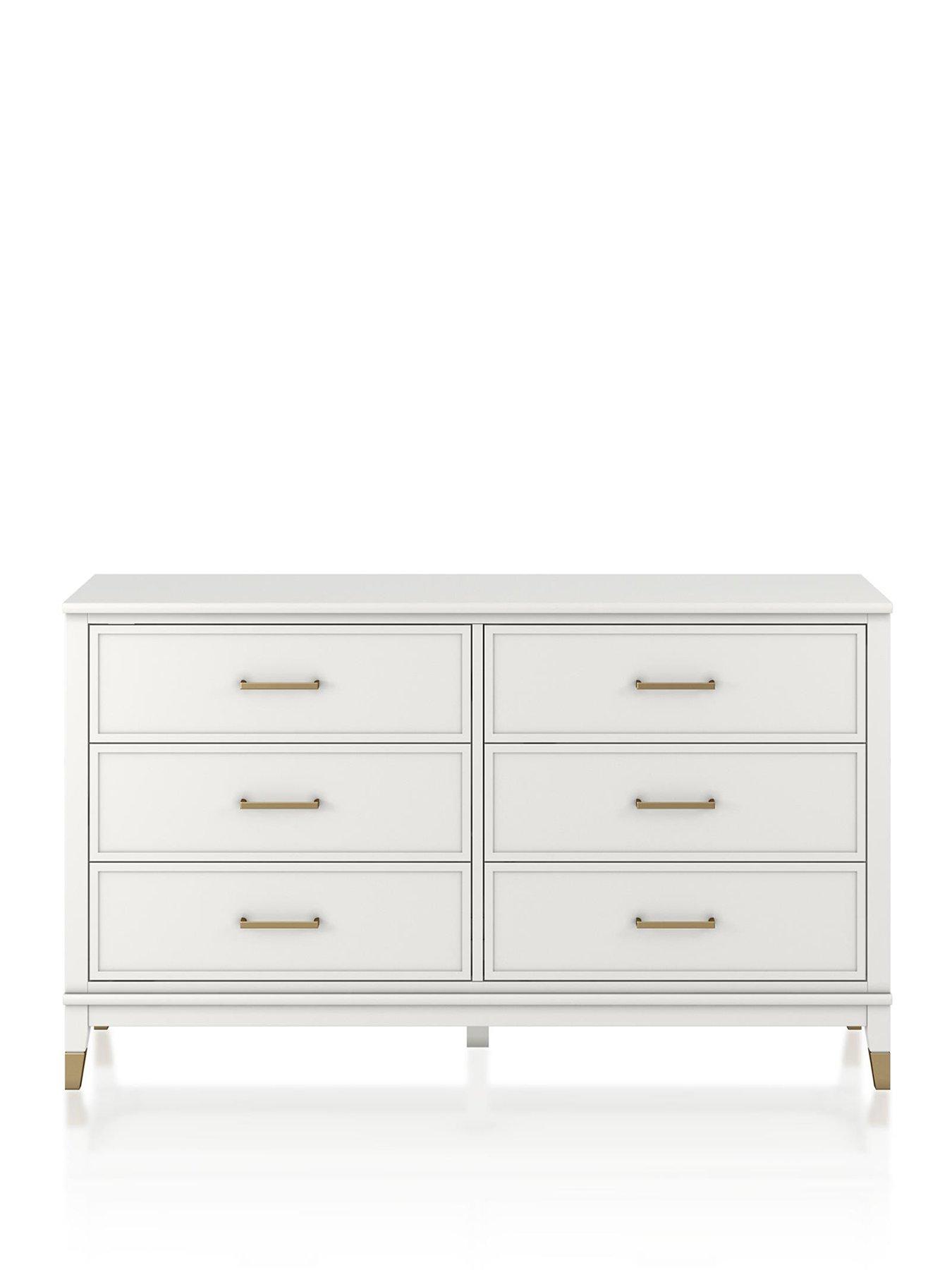 stillFront image of cosmoliving-by-cosmopolitan-westerleigh-6-drawer-dresser-white