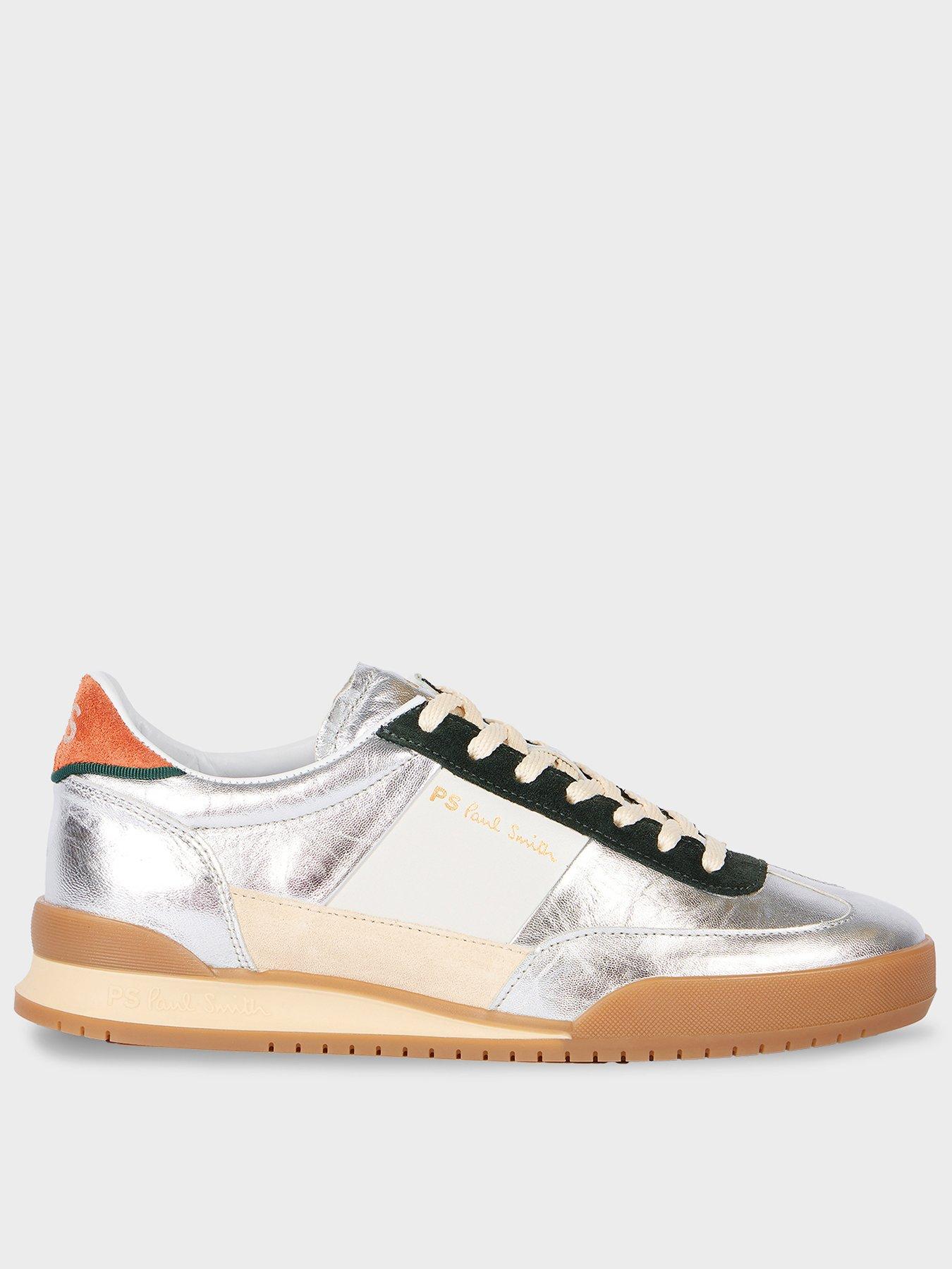 PS PAUL SMITH Womens Shoe Dover Silver Trainer