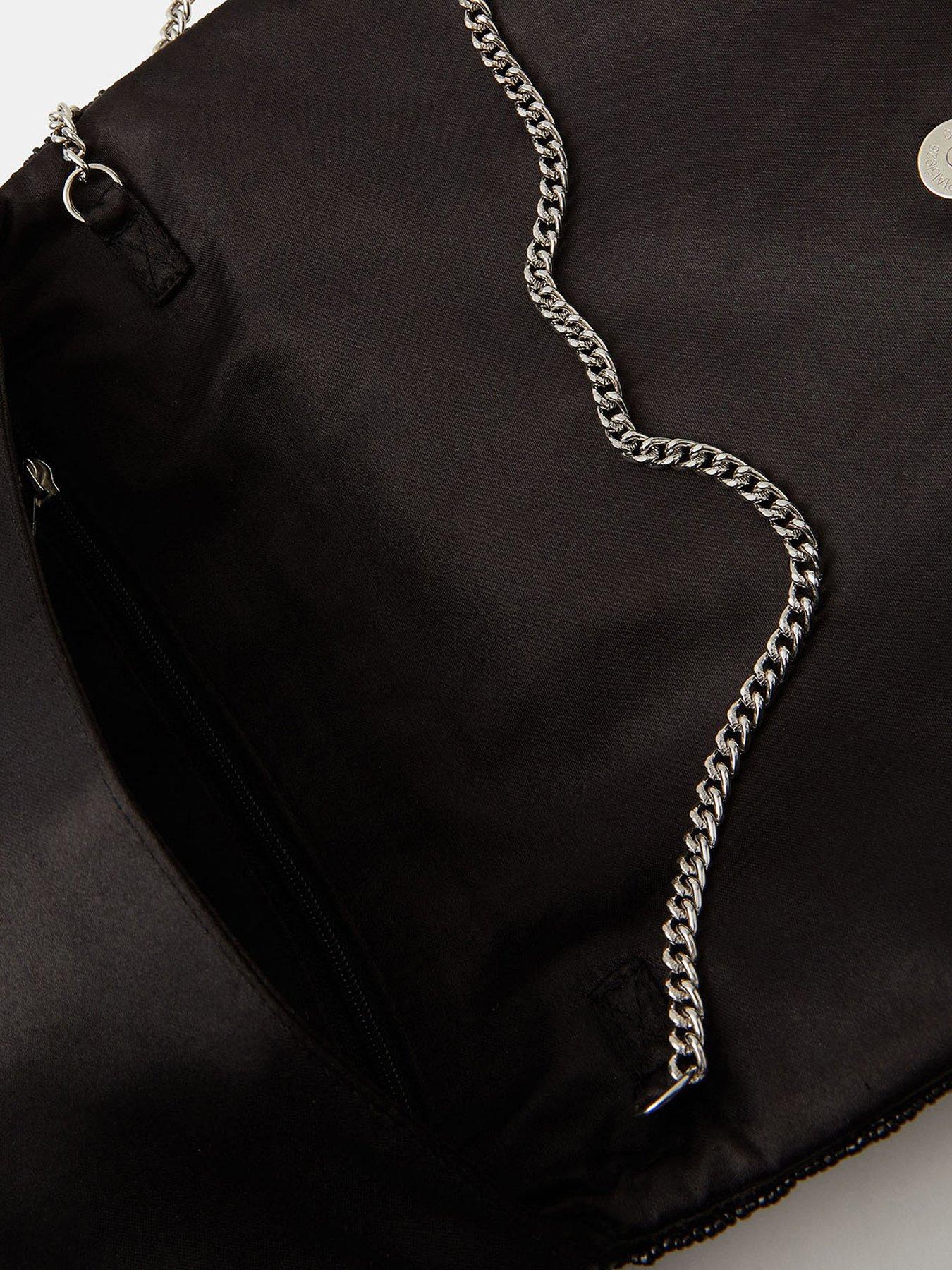 Image 4 of 5 of Accessorize Metallic Embellished Clutch Bag
