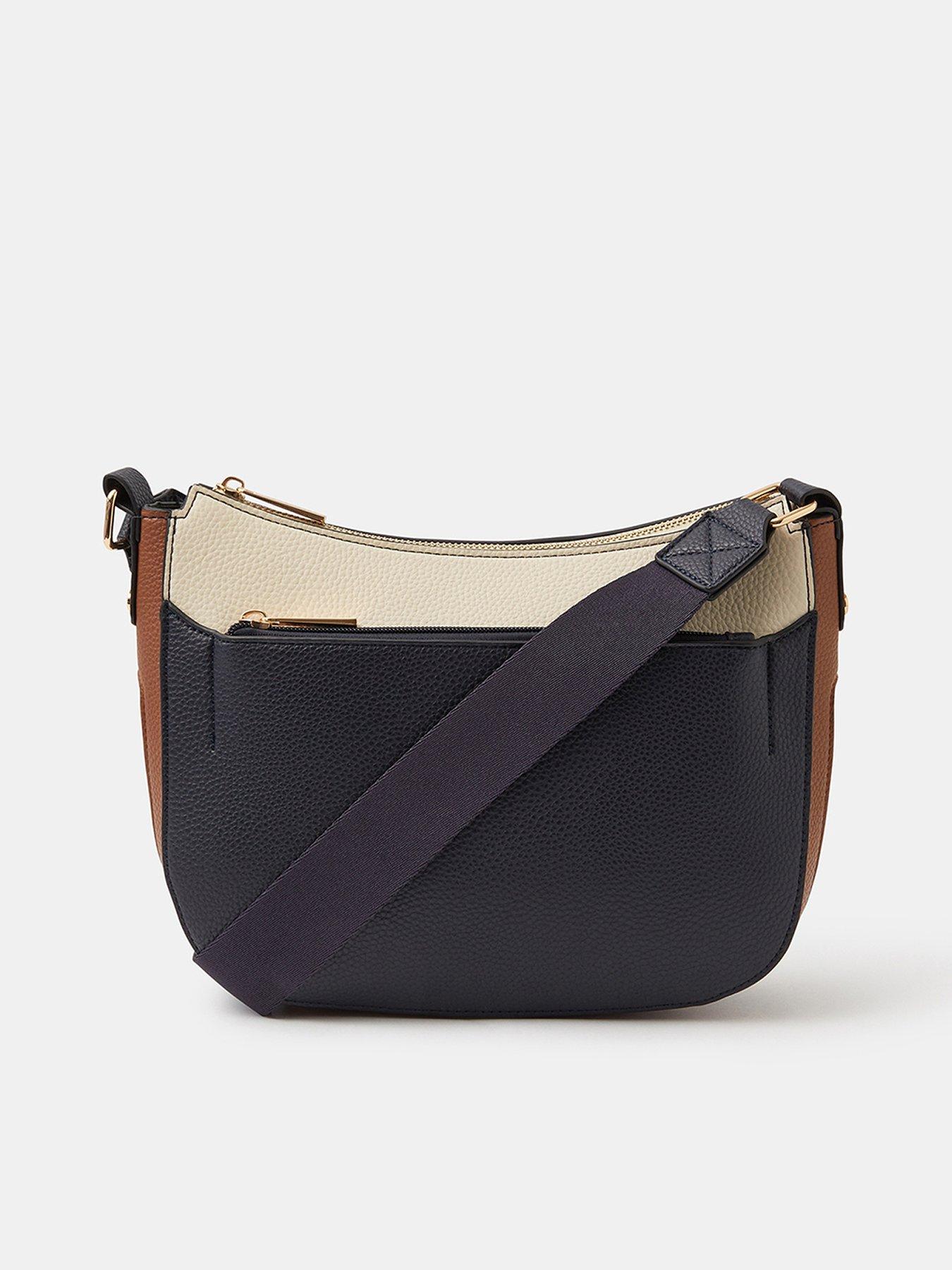  image of accessorize-colour-block-crossbody-bag