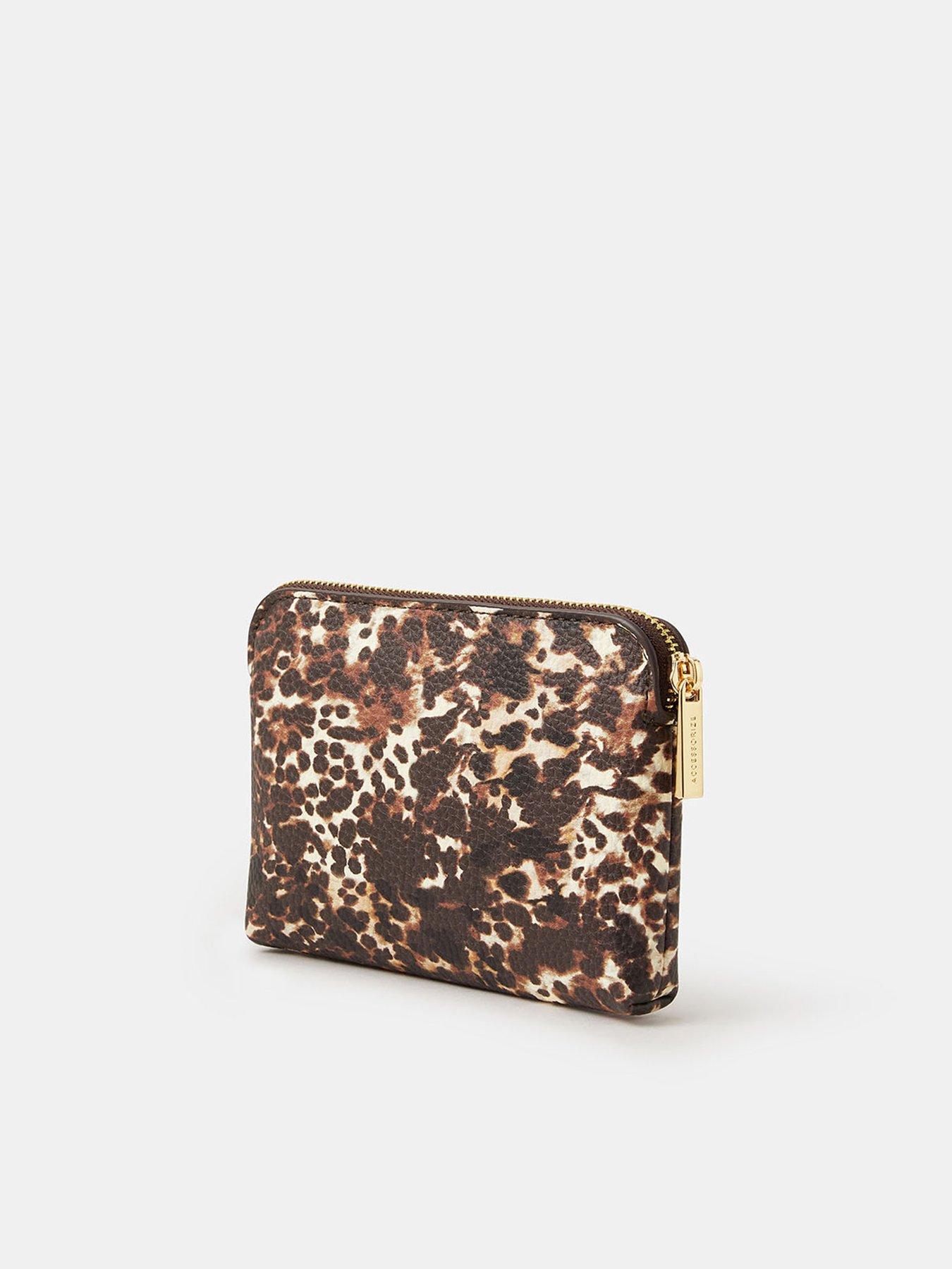  image of accessorize-tort-print-coin-purse