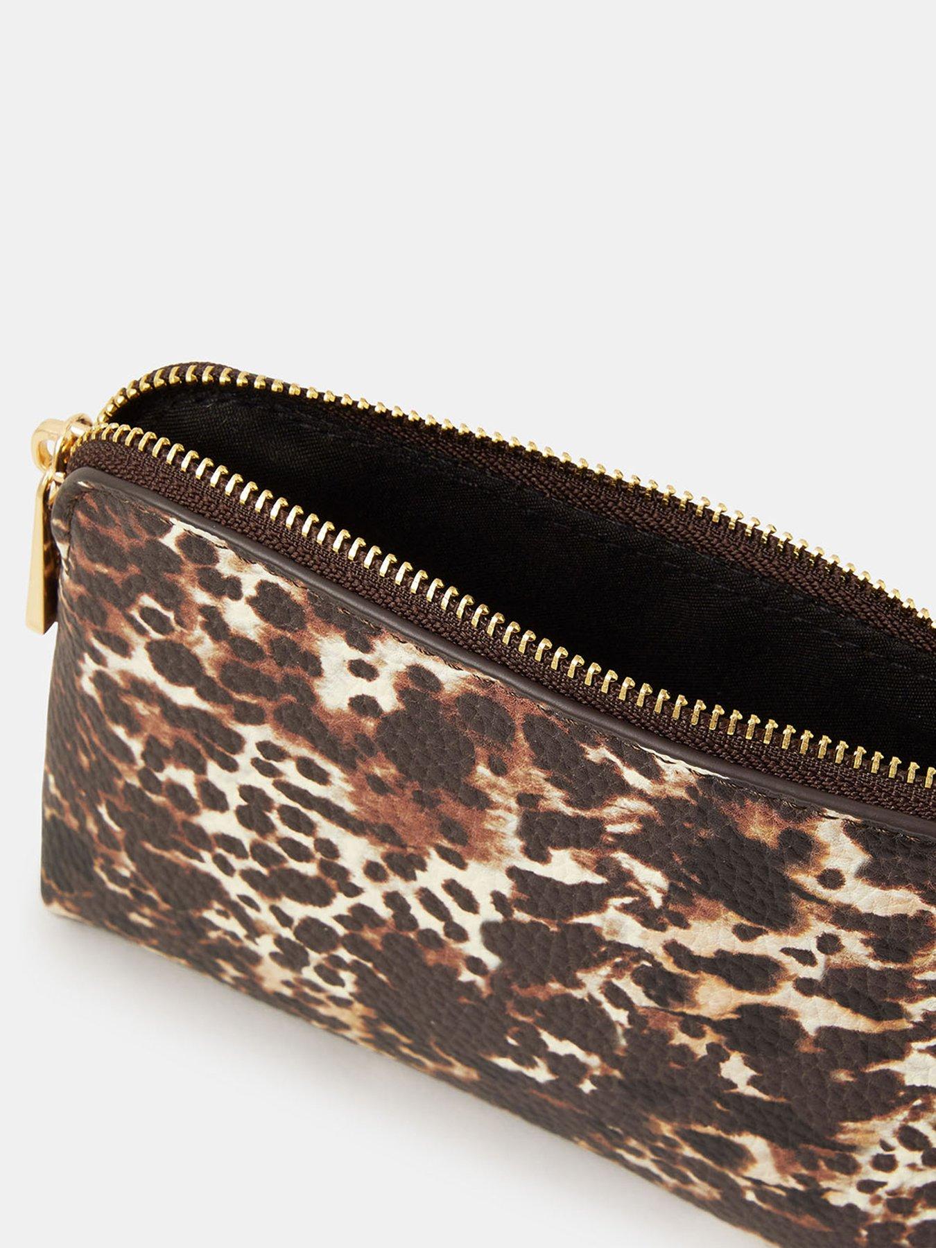  image of accessorize-tort-print-coin-purse