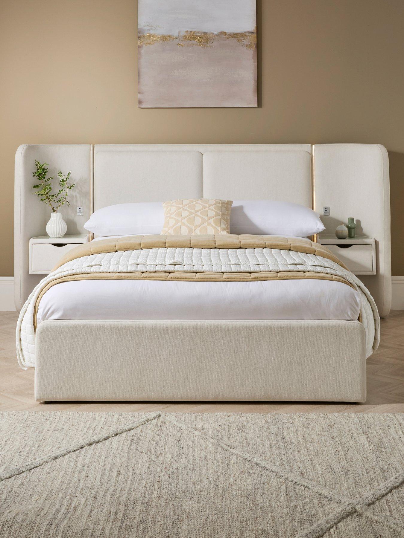 The Very Collection Reese End Lift Up Storage King Bed With Memory Mattress - FSC® Certified