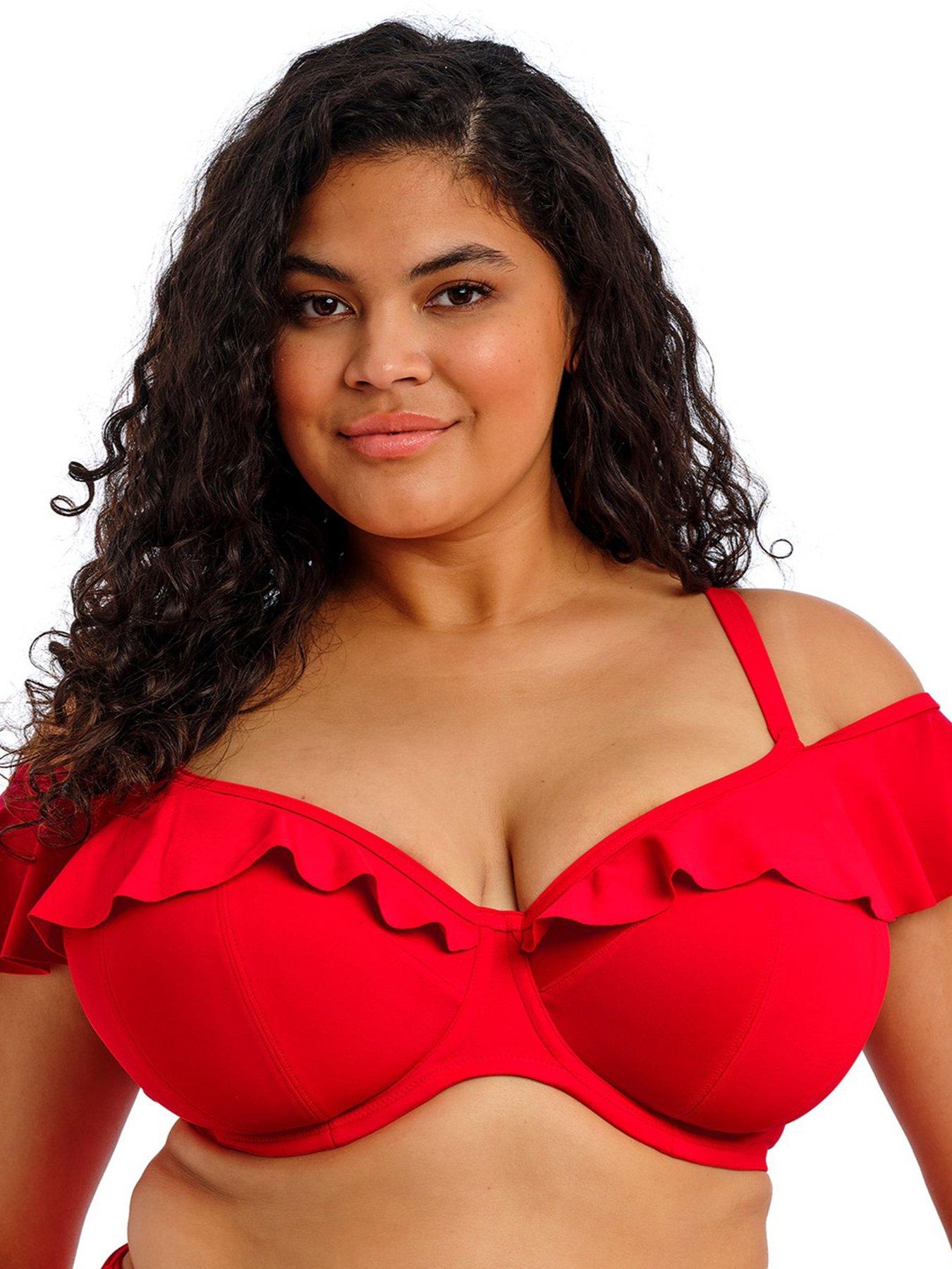 elomi-plain-sailing-underwire-plunge-bikini-top-lava