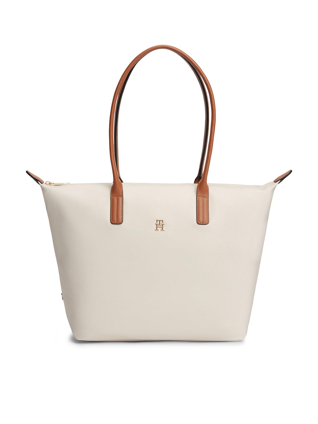 Image 1 of 4 of Tommy Hilfiger Popette Tote Bag - White