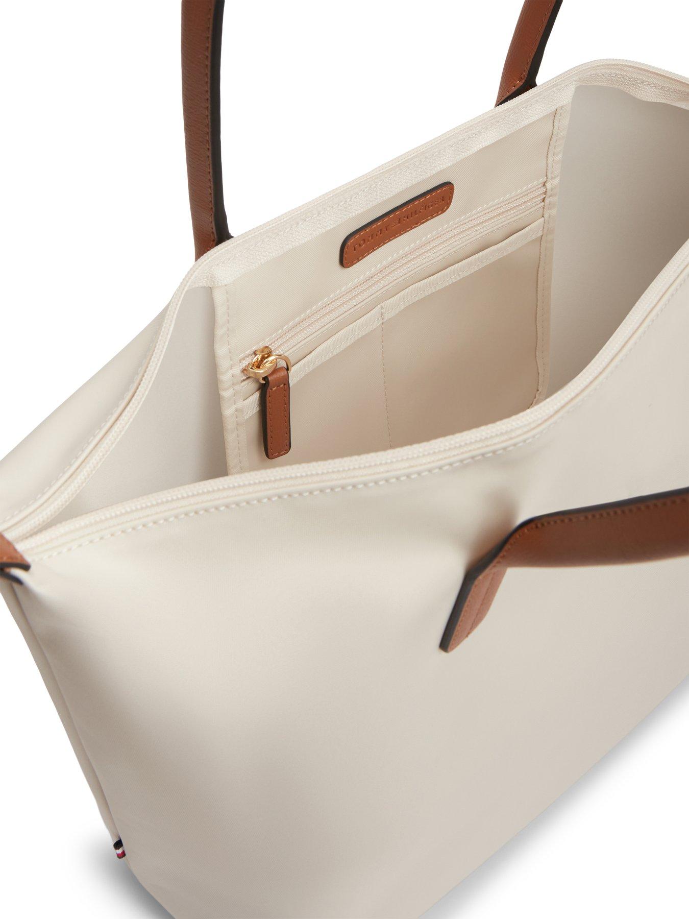 Image 3 of 4 of Tommy Hilfiger Popette Tote Bag - White