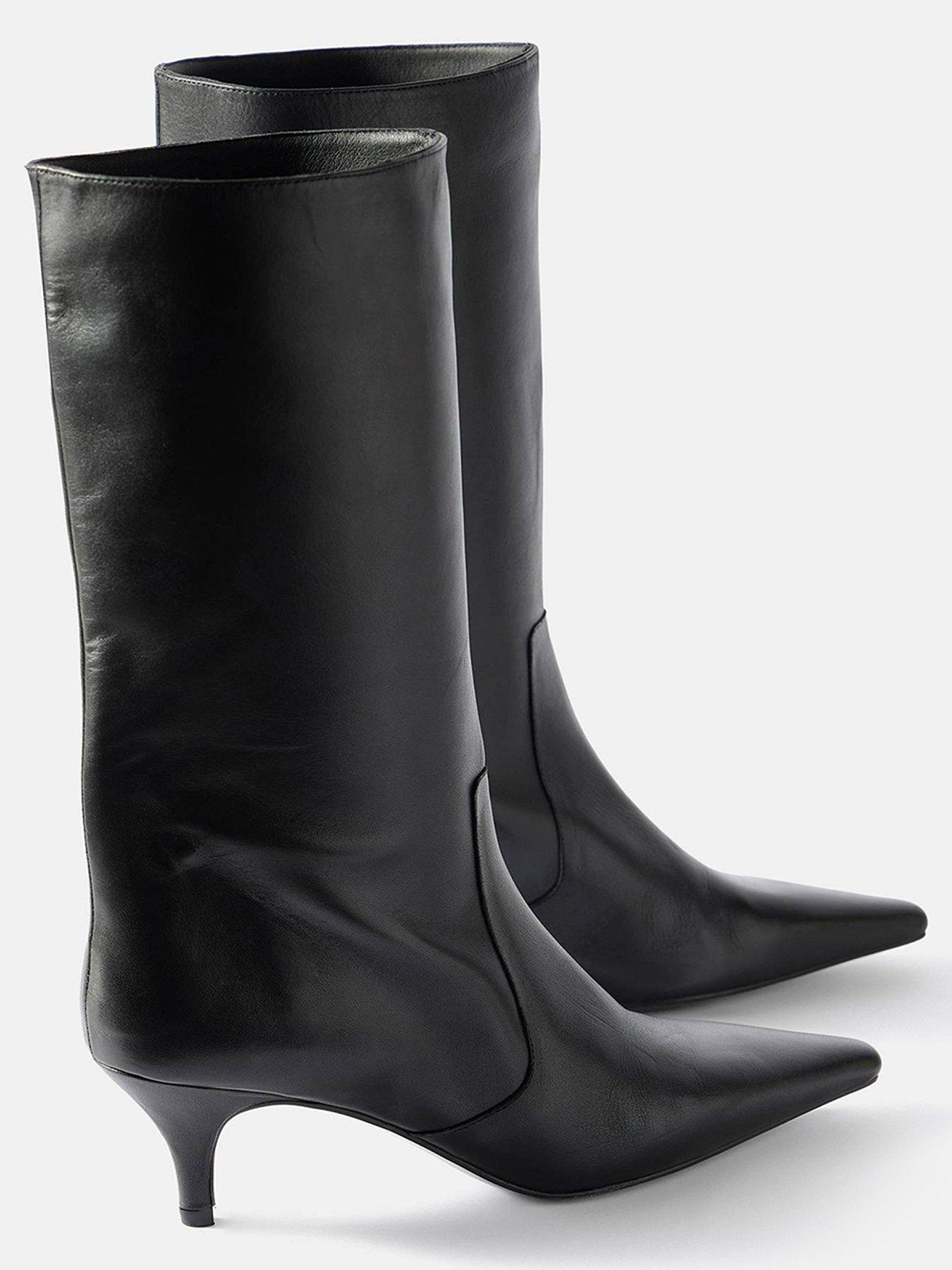 Image 2 of 4 of Mint Velvet Bode Wide Calf Boot