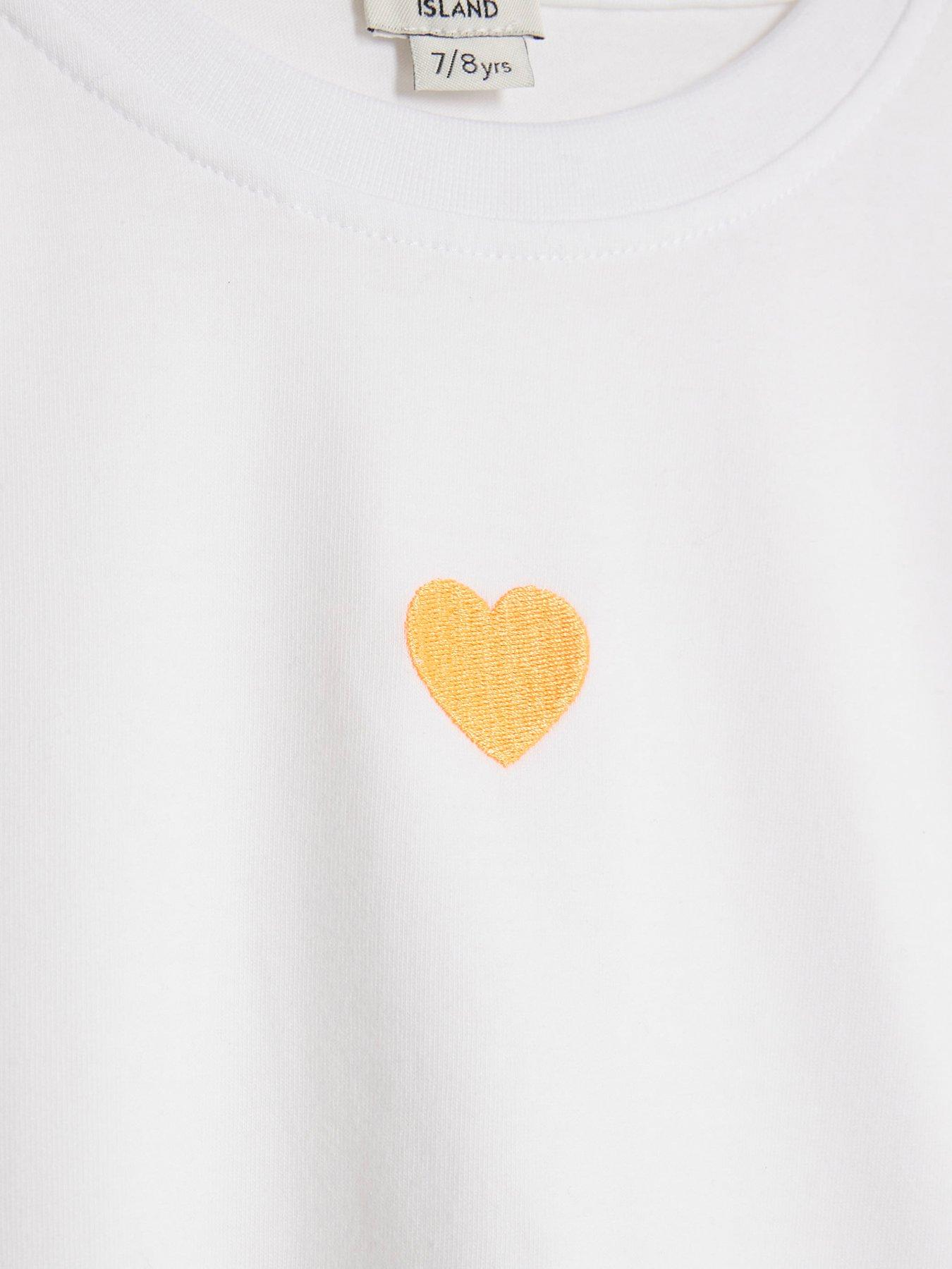 Image 3 of 4 of River Island Older Girls Sequin Skirt Set - White