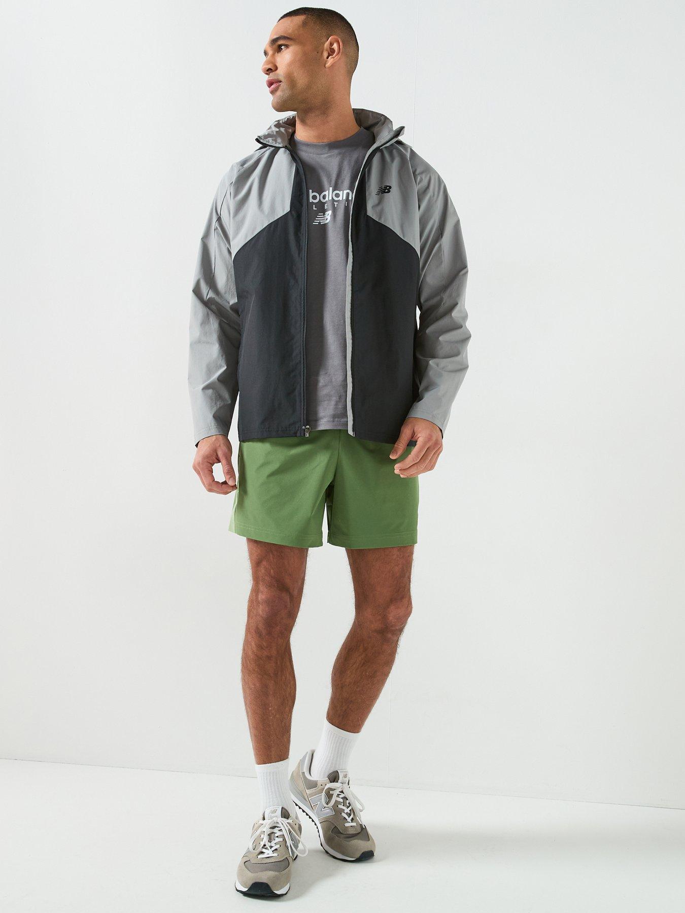 Image 3 of 6 of New Balance Mens Active Woven Jacket - Grey