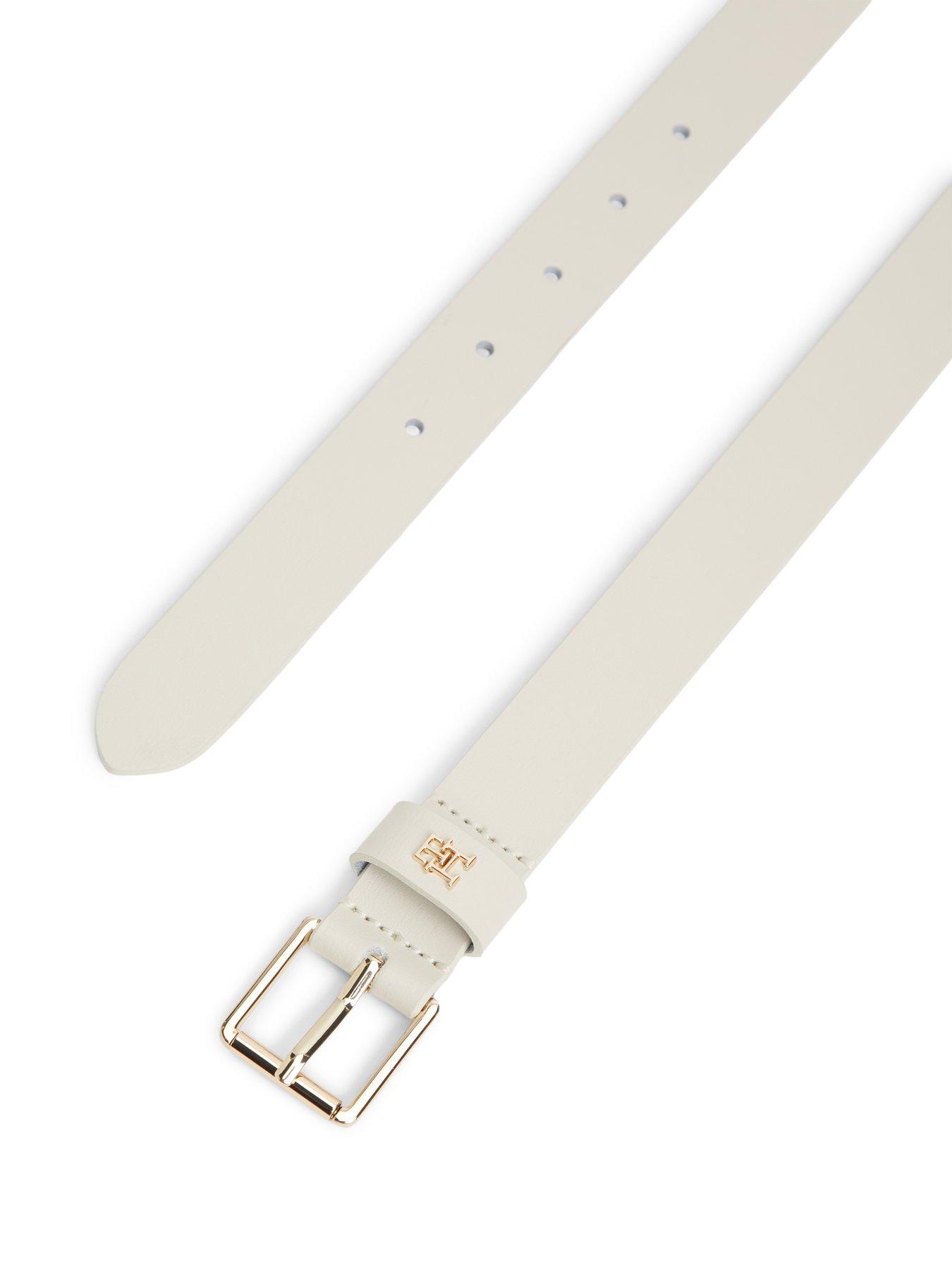 Image 2 of 3 of Tommy Hilfiger Th Square 2.5 Go Belt - White