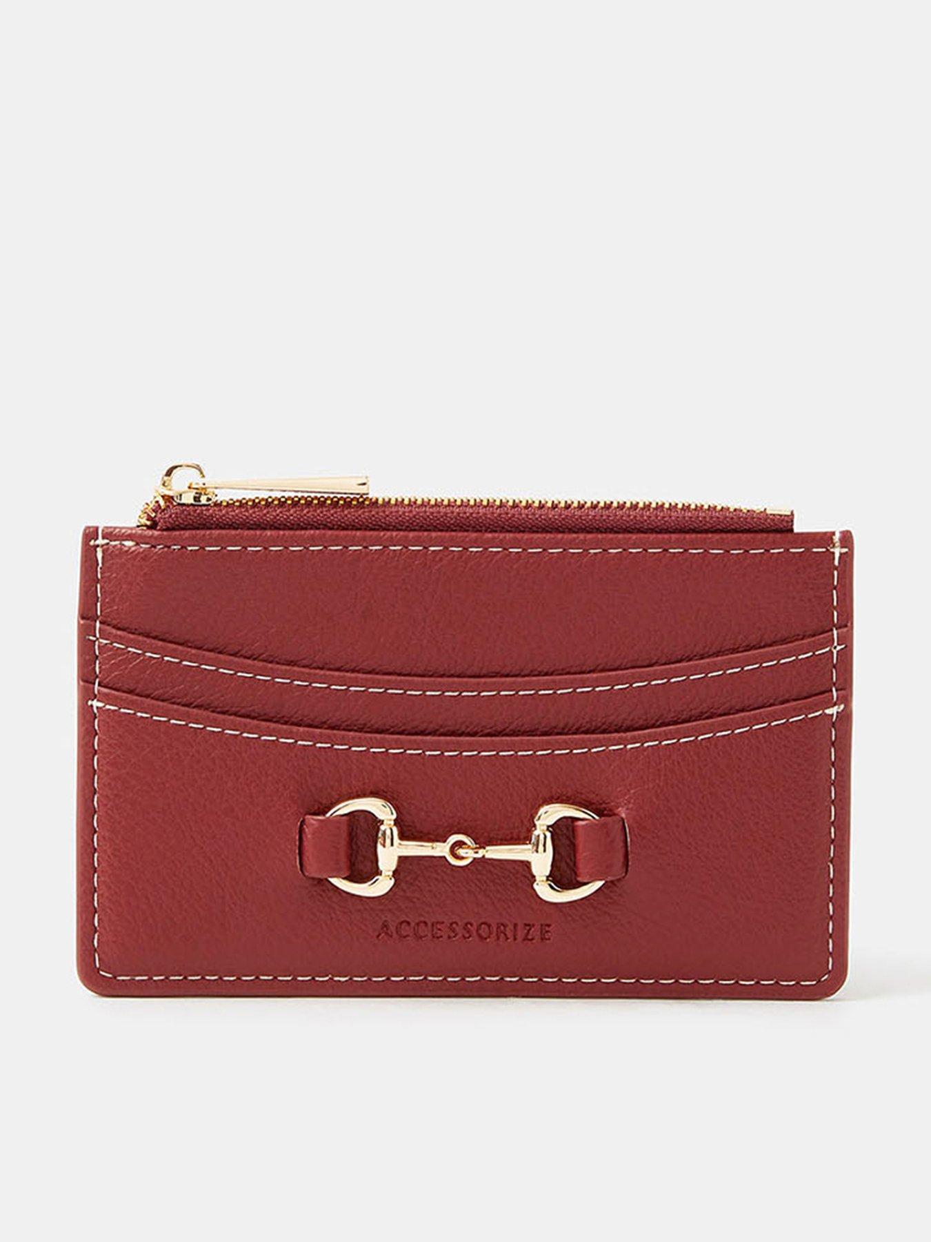 Accessorize Horsebit Buckle Card Holder