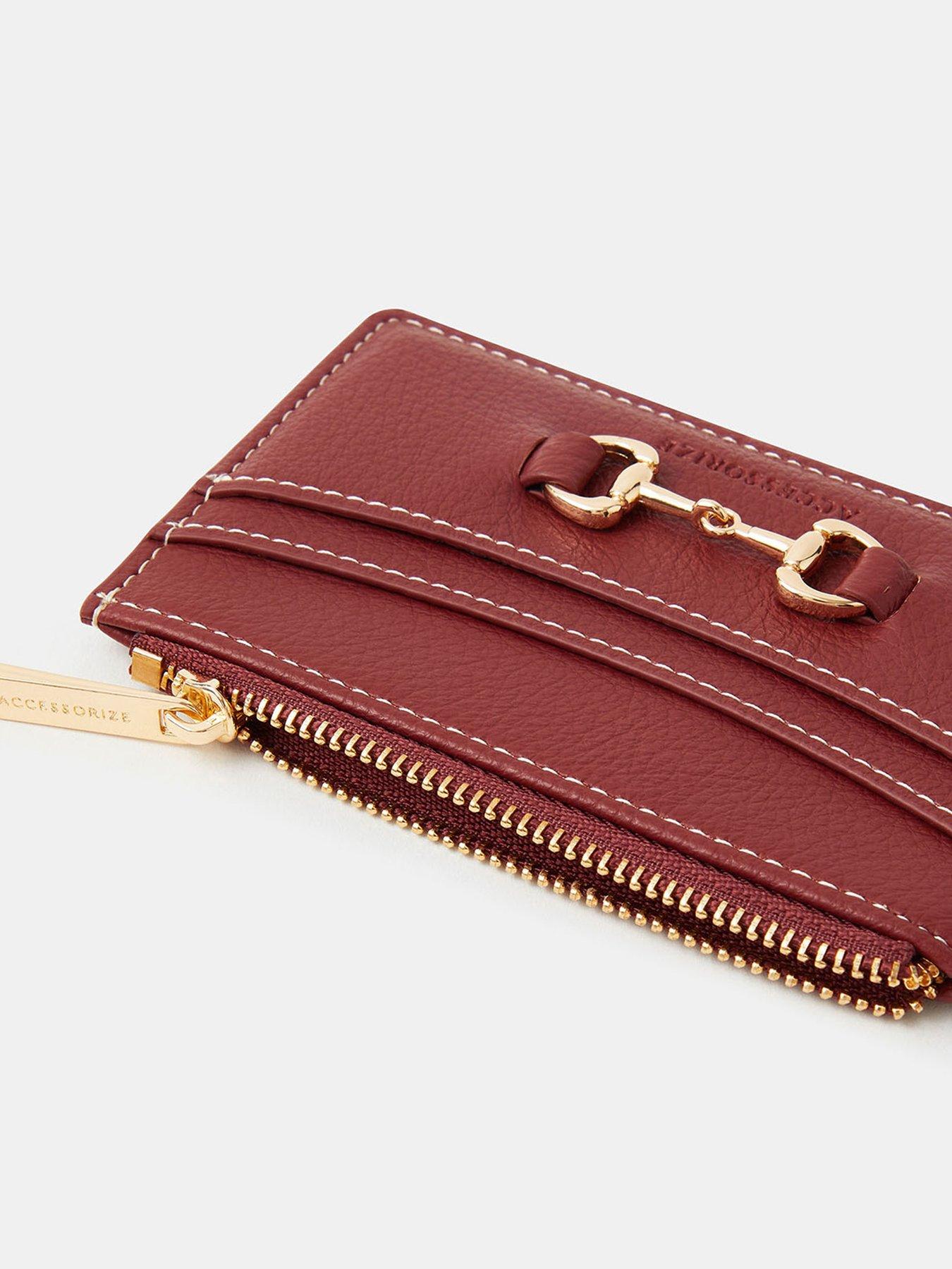  image of accessorize-horsebit-buckle-card-holder