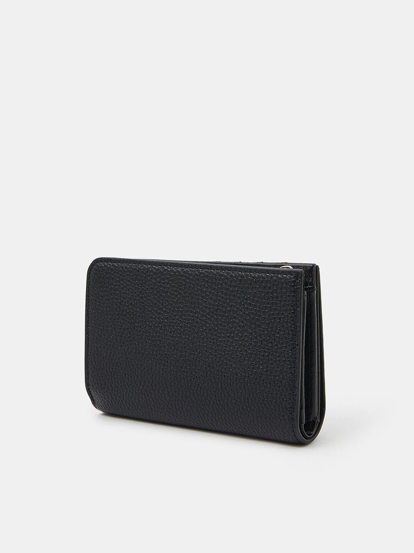 Image 2 of 3 of Accessorize Faux Leather Zip Purse