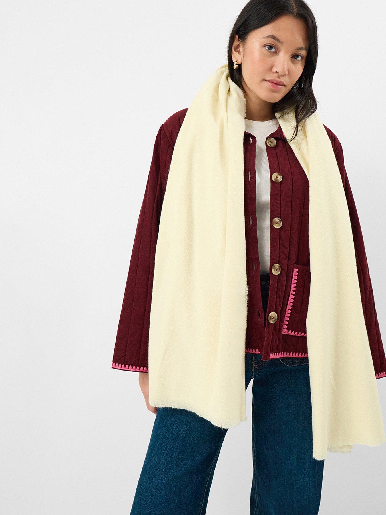  image of accessorize-grace-super-soft-blanket-scarf