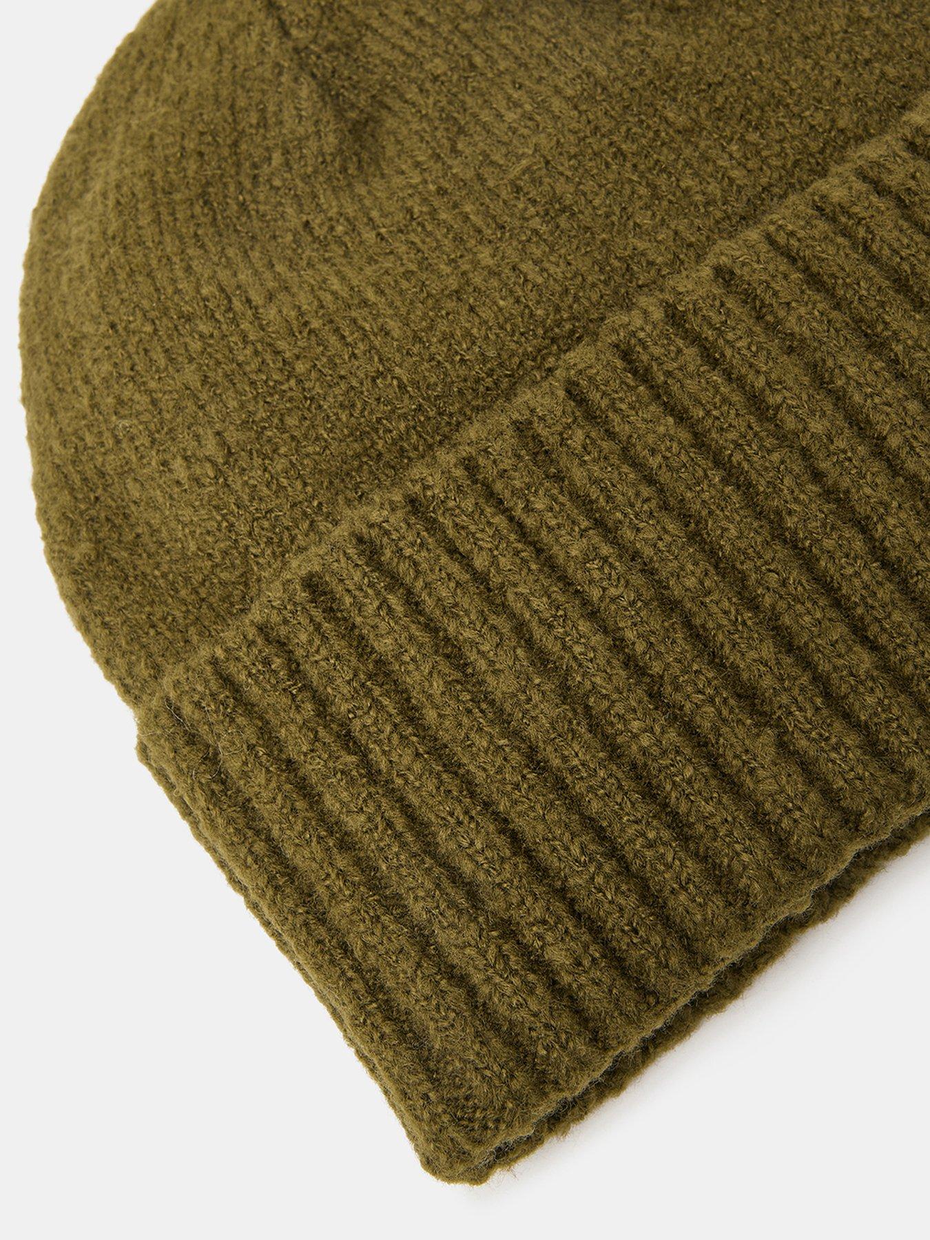  image of accessorize-ribbed-knit-beanie-hat