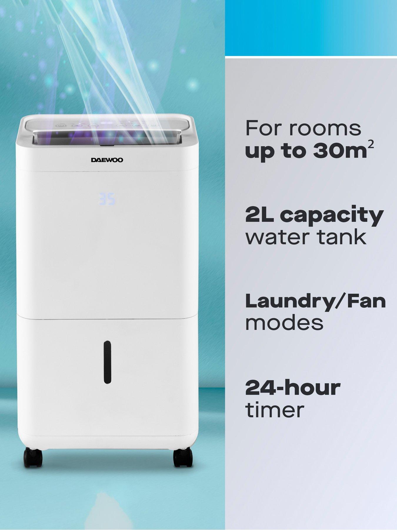  image of daewoo-16l-dehumidifier-with-air-purifiernbsp