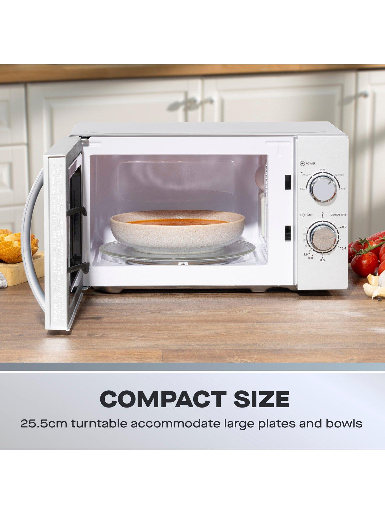 Image 3 of 5 of Daewoo New&nbsp;800W 20L Capacity Microwave&nbsp;-&nbsp;Silver&nbsp;
