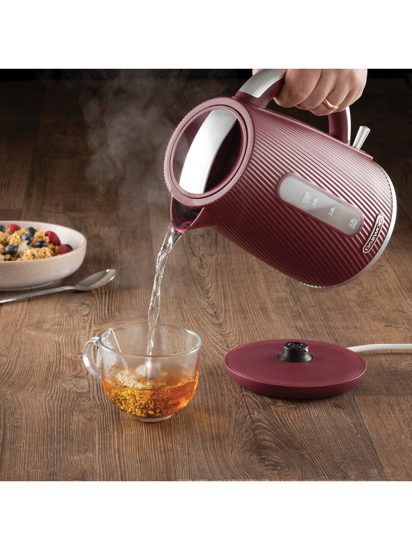 Image 3 of 5 of Daewoo Cascade 1.7L 3KW Kettle - Ruby