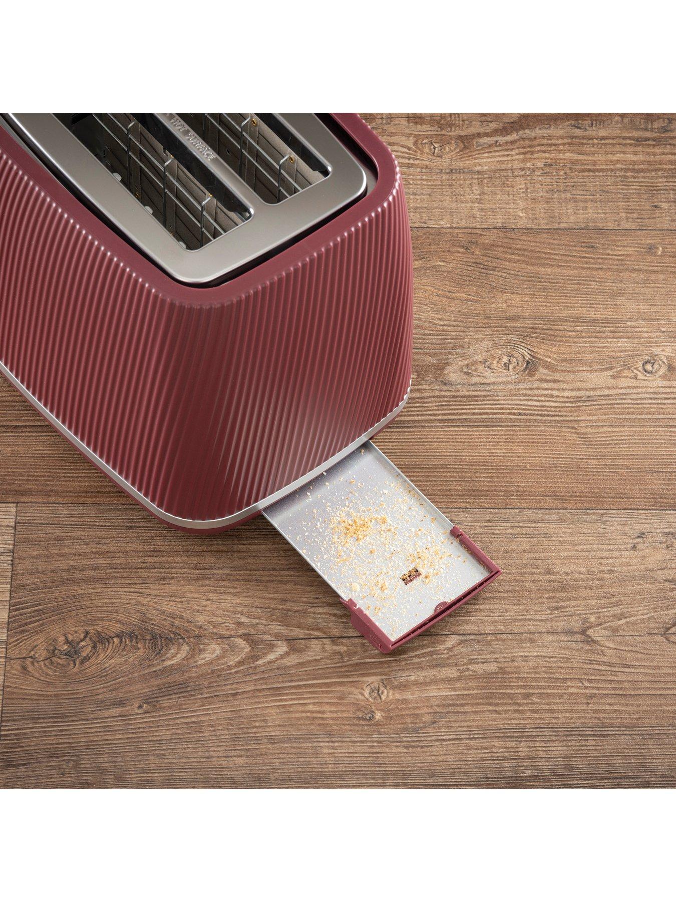 Image 5 of 7 of Daewoo Cascade 2 Slice Toaster - Ruby