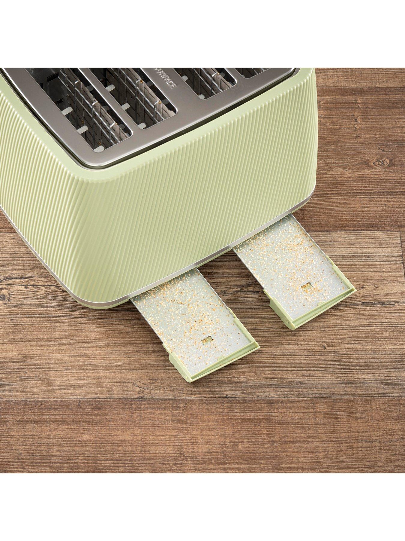Image 4 of 7 of Daewoo Cascade 4 Slice Toaster - Sage