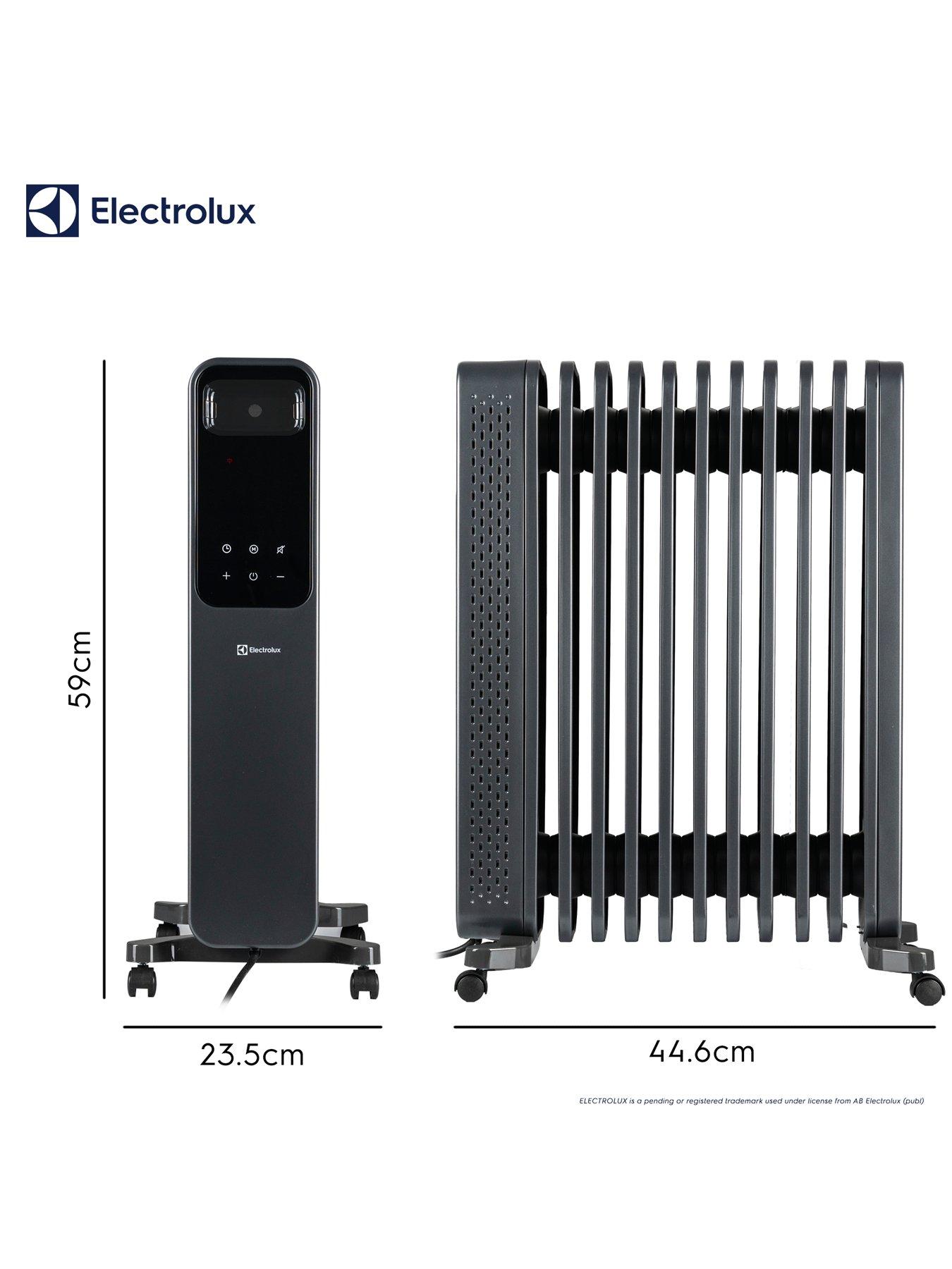  image of electrolux-2400w-oil-filled-radiatornbsp--matte-greynbsp