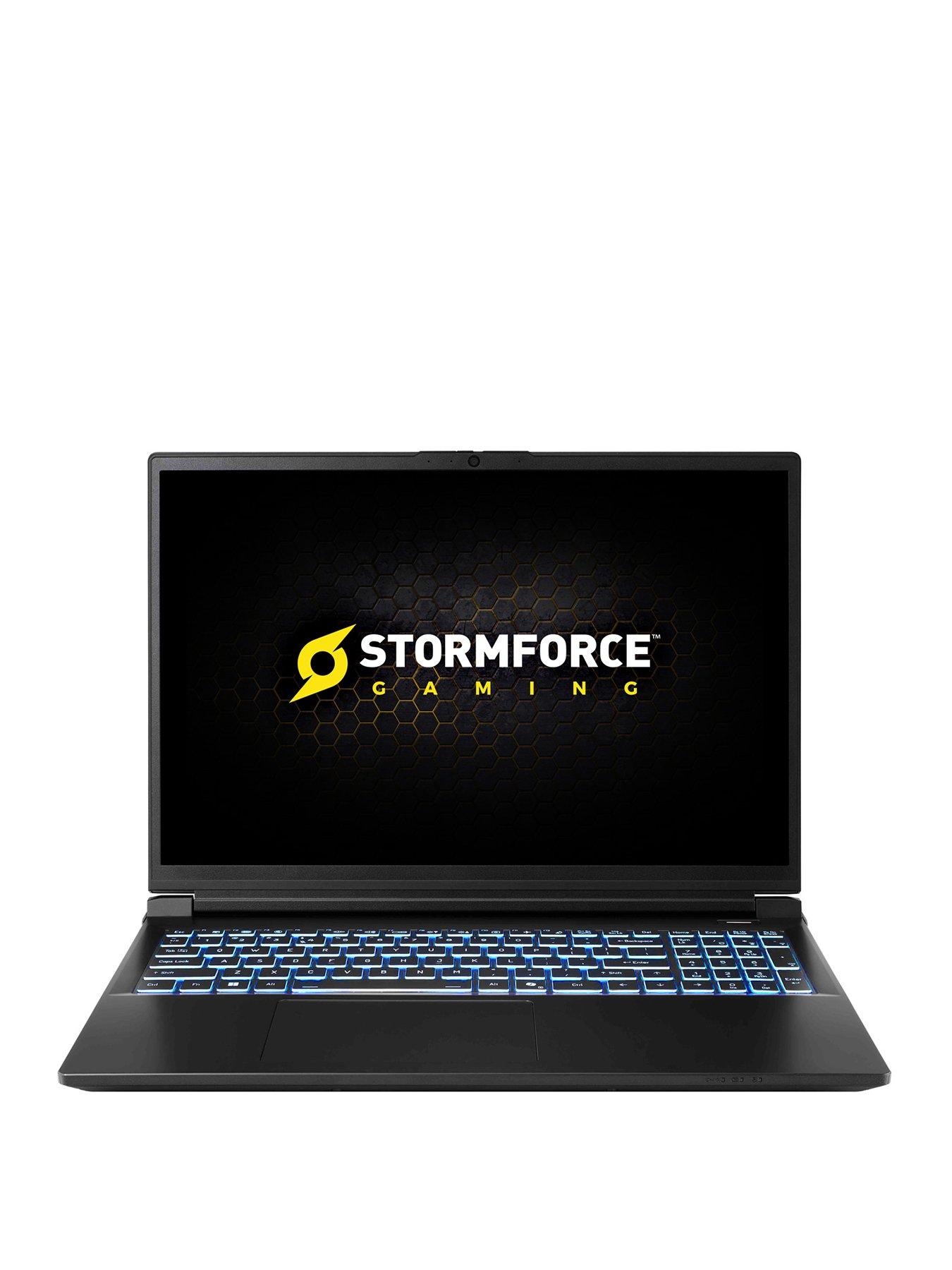 Stormforce ExoBook 16 - 16in QHD+ - GeForce RTX 5070 TI - Intel Core i9-14900HX - 16GB DDR5 - 1TB SSD - Black Gaming Laptop