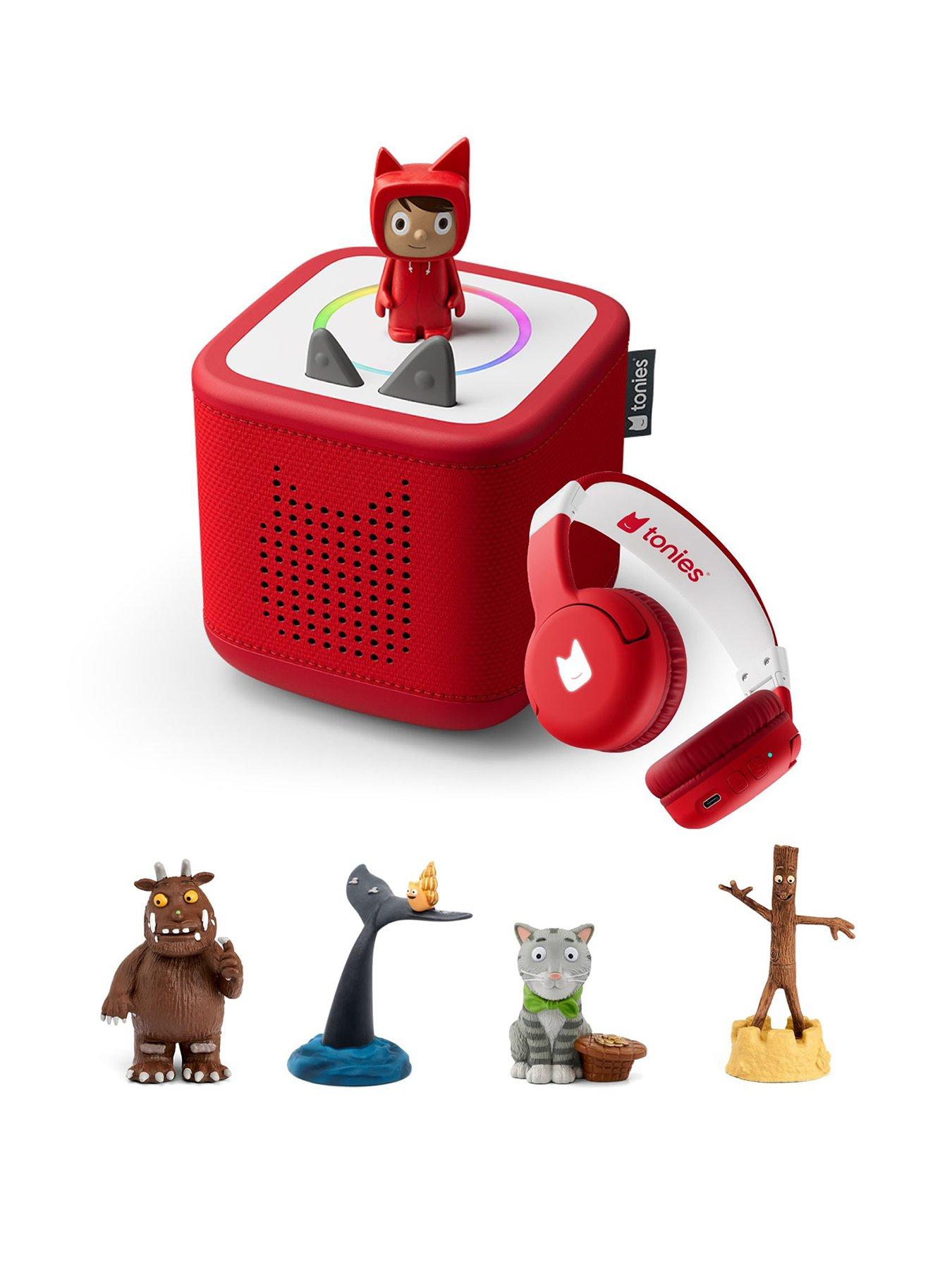 Tonies Toniebox 2 Julia Donaldson Mega Bundle including 4 Characters and Headphones