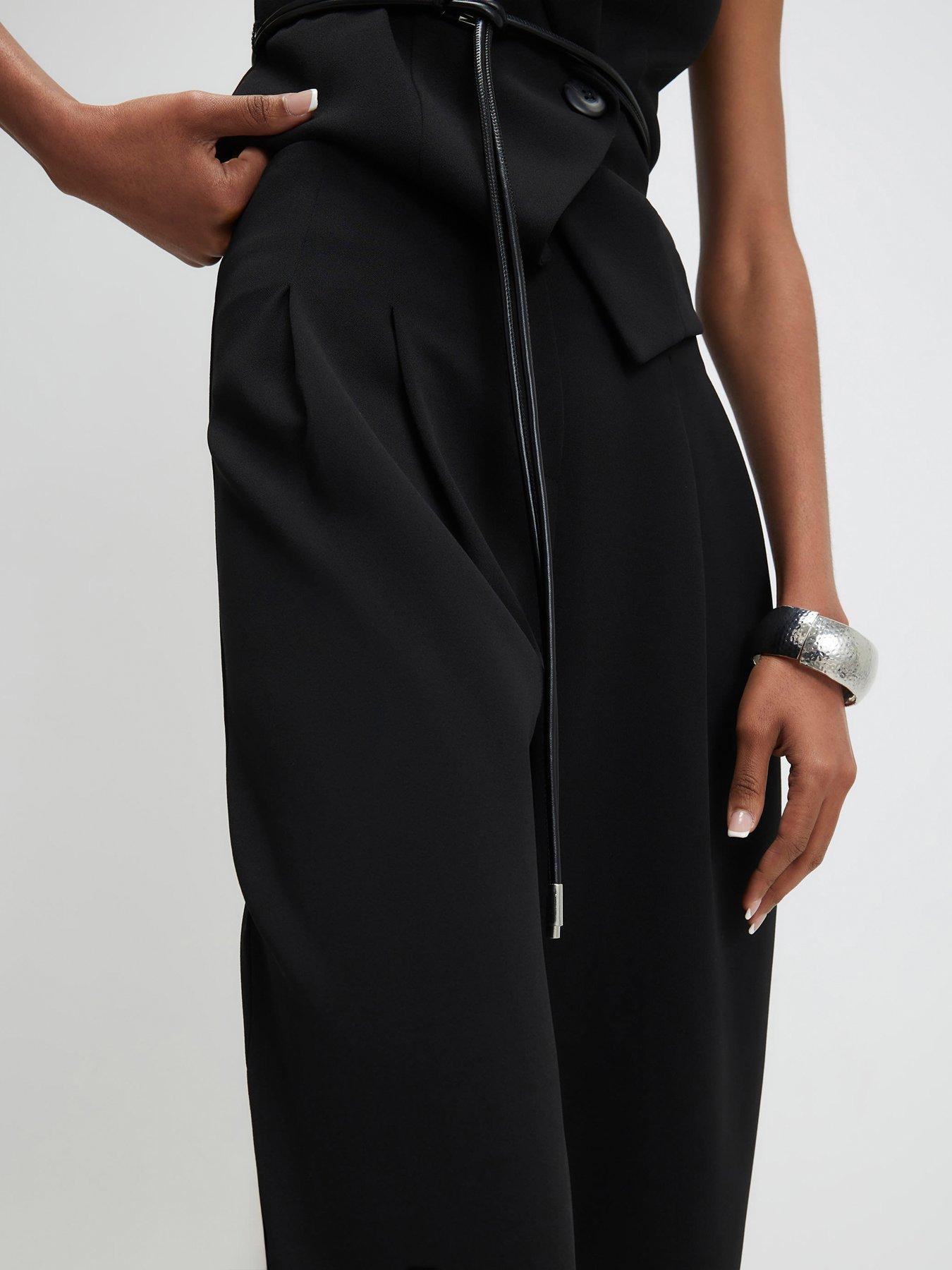  image of river-island-tapered-trouser-black