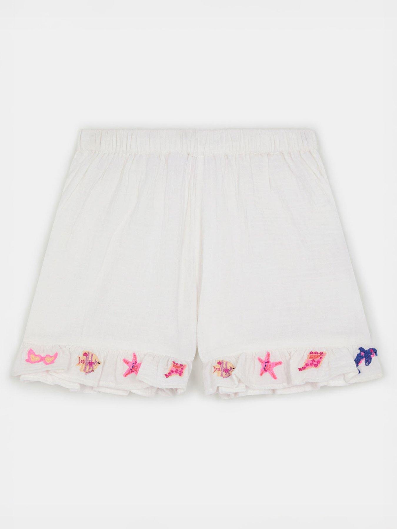 accessorize-girls-embroidered-sea-life-shorts-white