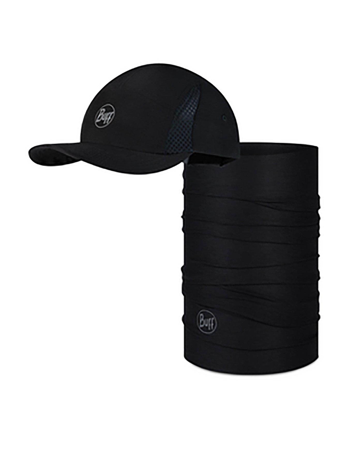Buff Coolnet Uv Neckwear Solid-black