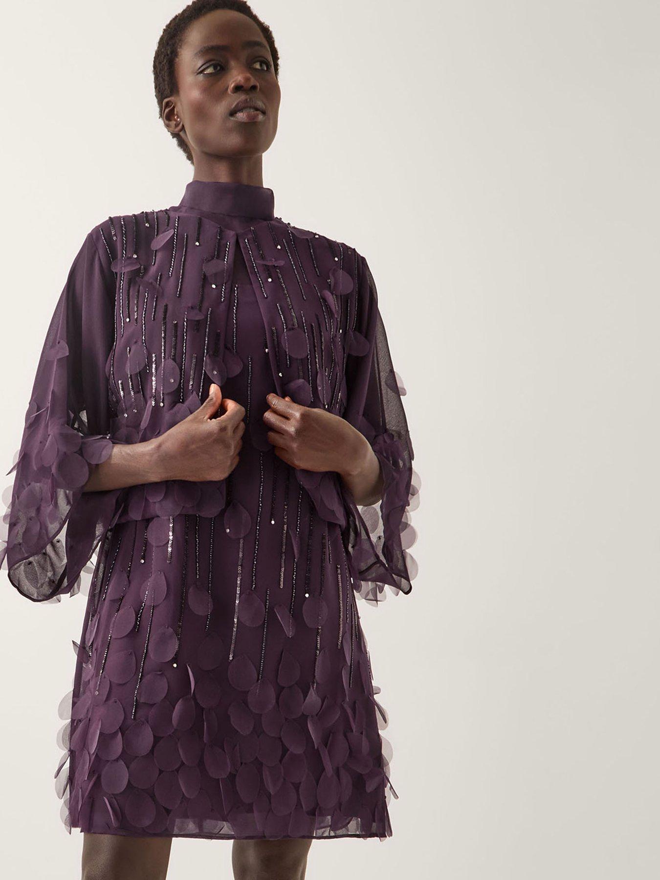Monsoon Cassidy 3D Jacket - Purple