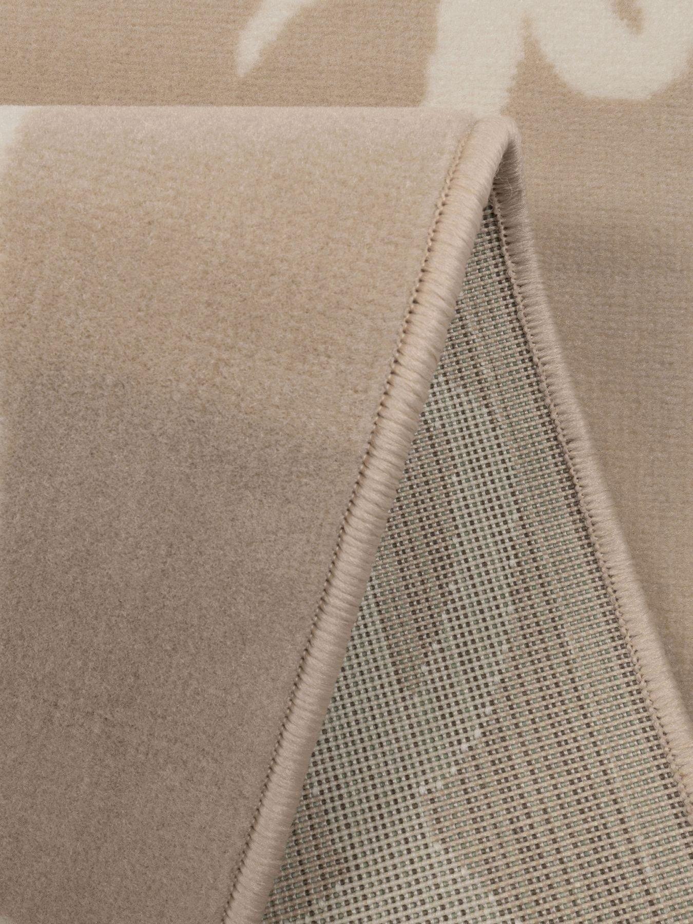 Image 4 of 5 of The Very Collection Maestro Bow Border Rug - Natural